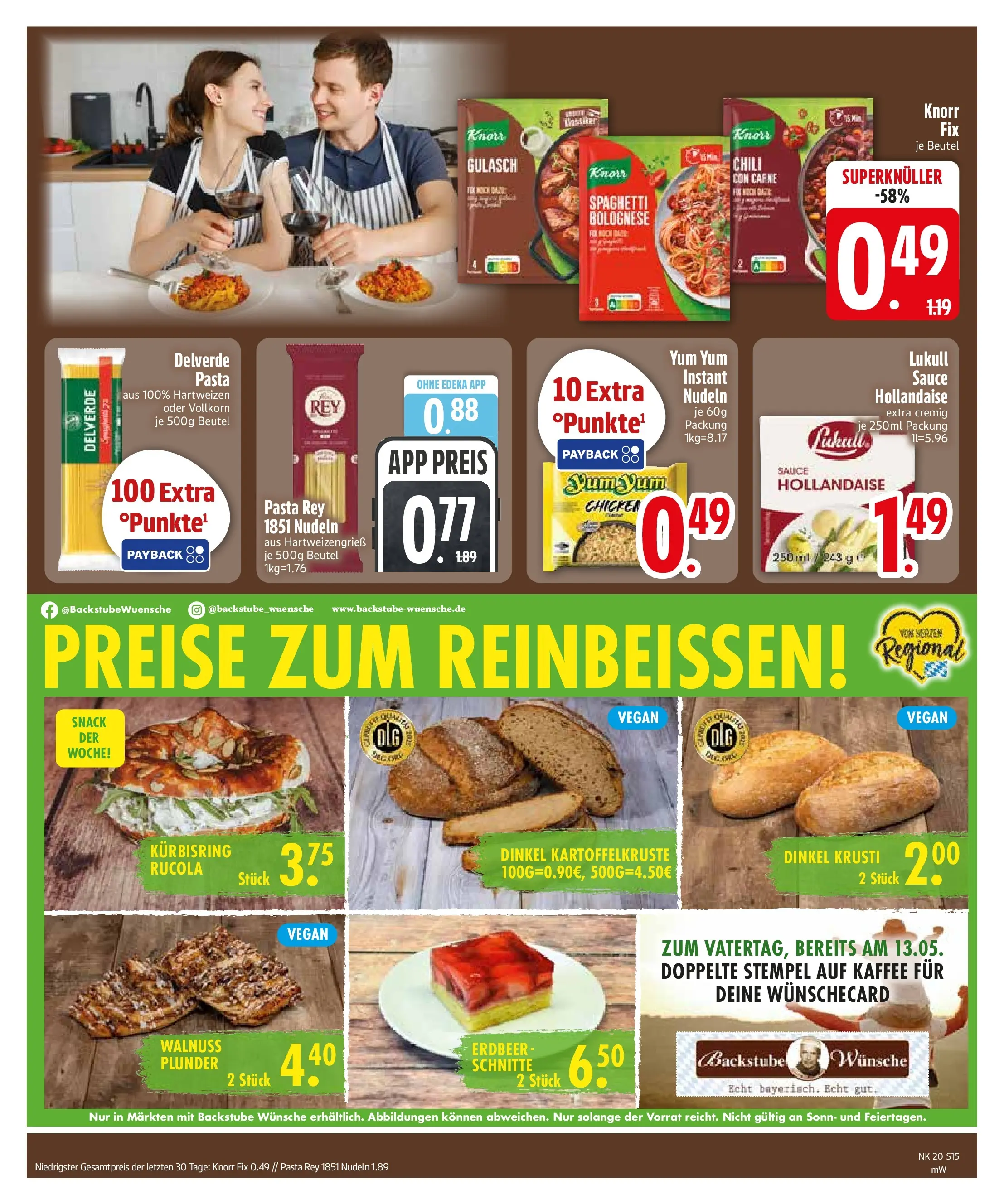 Edeka prospekt Neusäß-Steppach	 (ab 10.05.2026) » Angebote Online | Seite: 17 | Produkte: Knorr fix, Kaffee, Rucola, Nudeln
