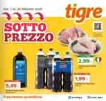 Tigre Sotto prezzo - al 20.05.2026