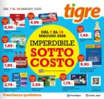 Tigre Sotto costo - al 20.05.2026