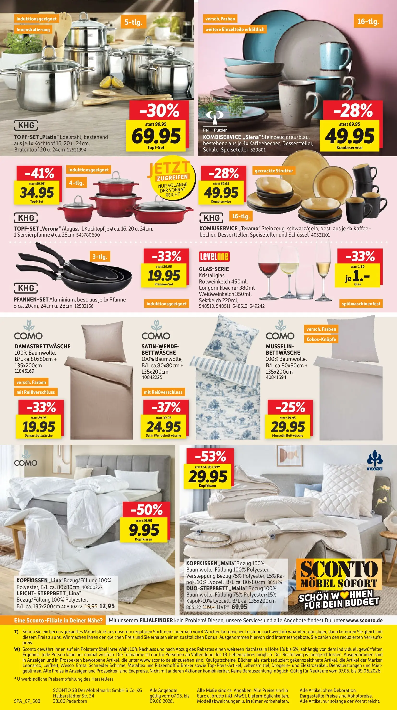Sconto - SCONTO: Prospekt (ab 06.05.2026) zum Blättern | Seite: 8
