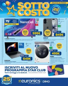 Anteprima del volantino Euronics - SottoCosto valido a partire dal 07.05.2026