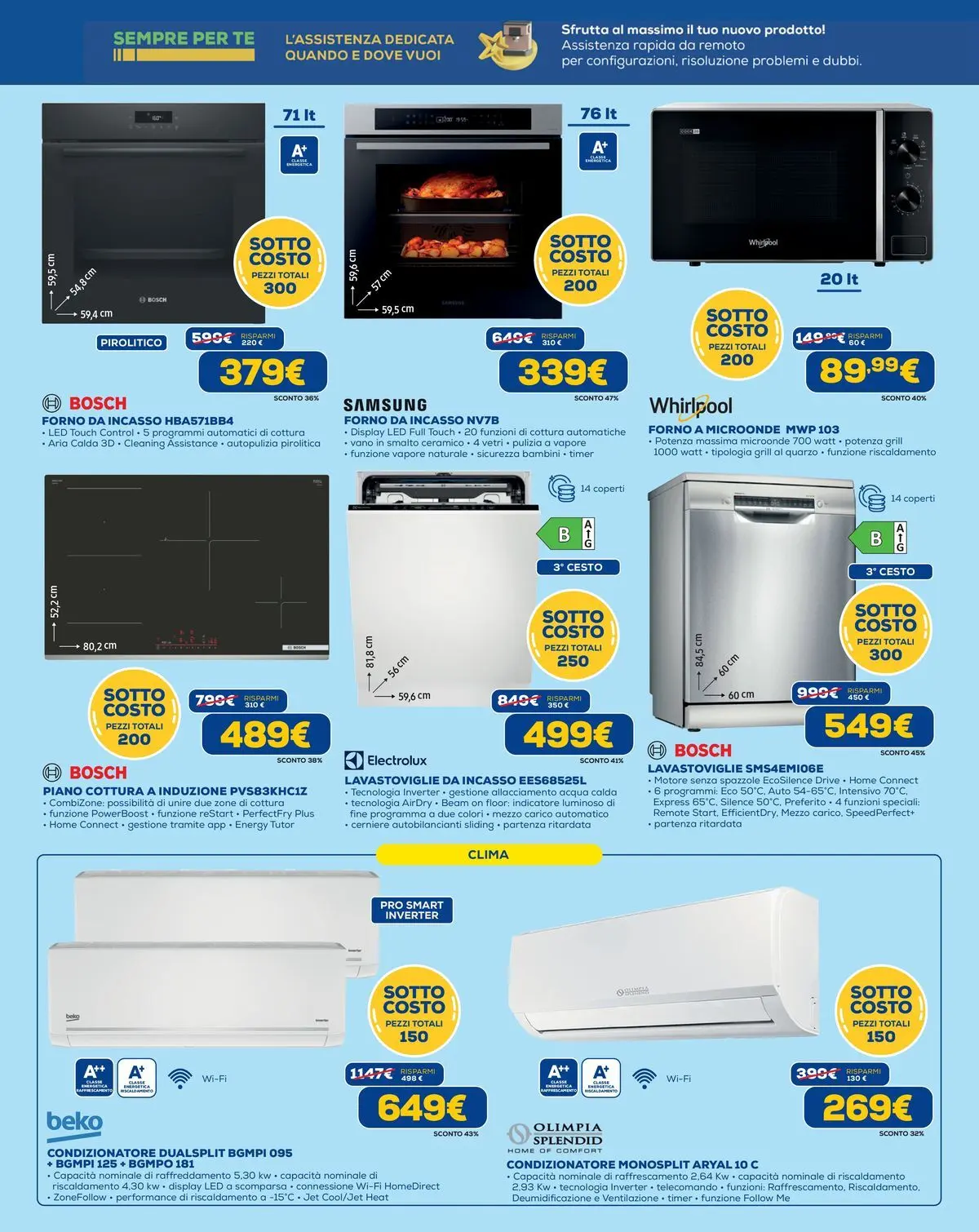 Nuovo Euronics - SottoCosto dal 07/05/2026 > offerte anteprima 🛍️ | Pagina: 10 | Prodotti: Tè, Acqua, Condizionatore, Samsung