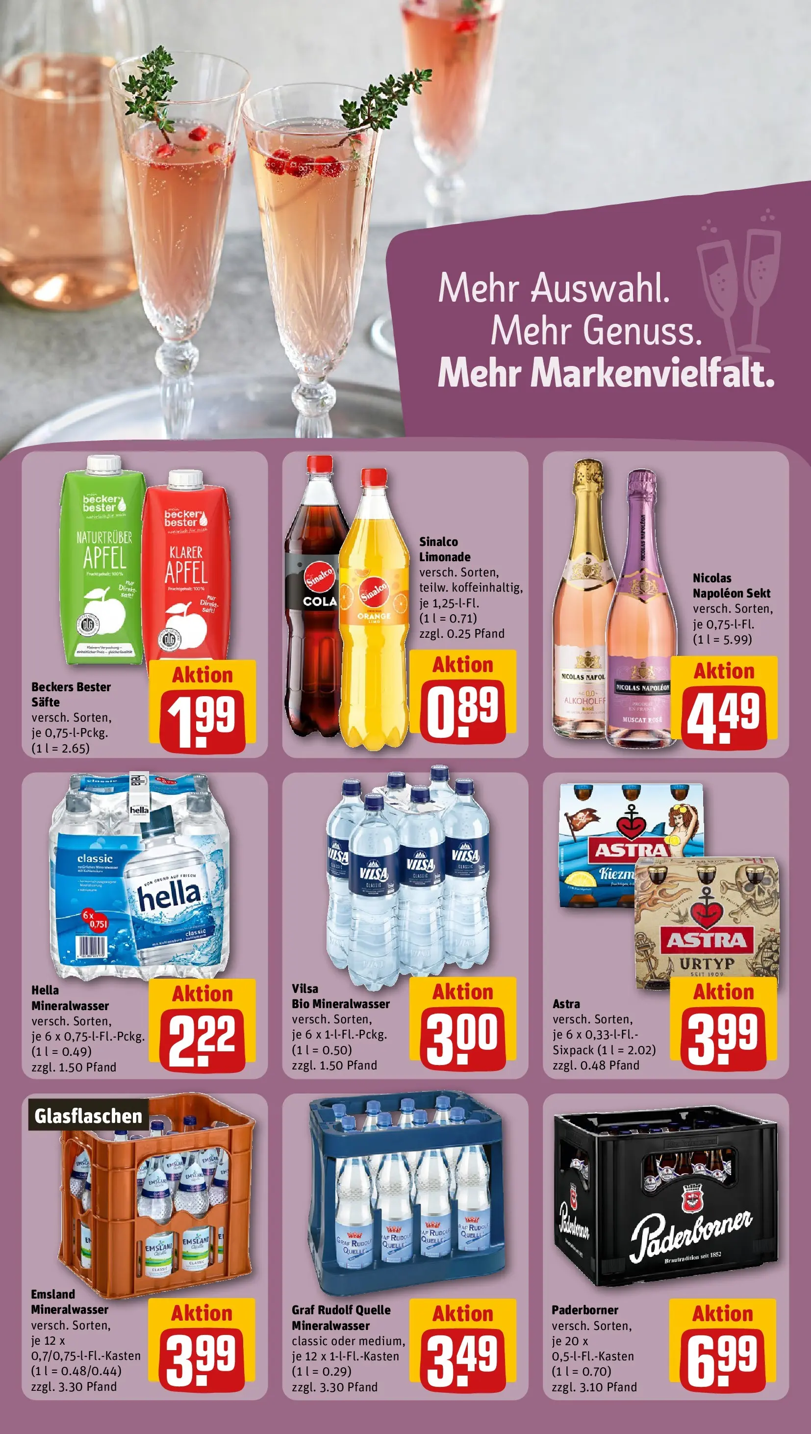 REWE Prospekt ab 10.05.2026 zum Blättern » Angebote | Seite: 17 | Produkte: Sinalco, Cola, Sekt, Hella