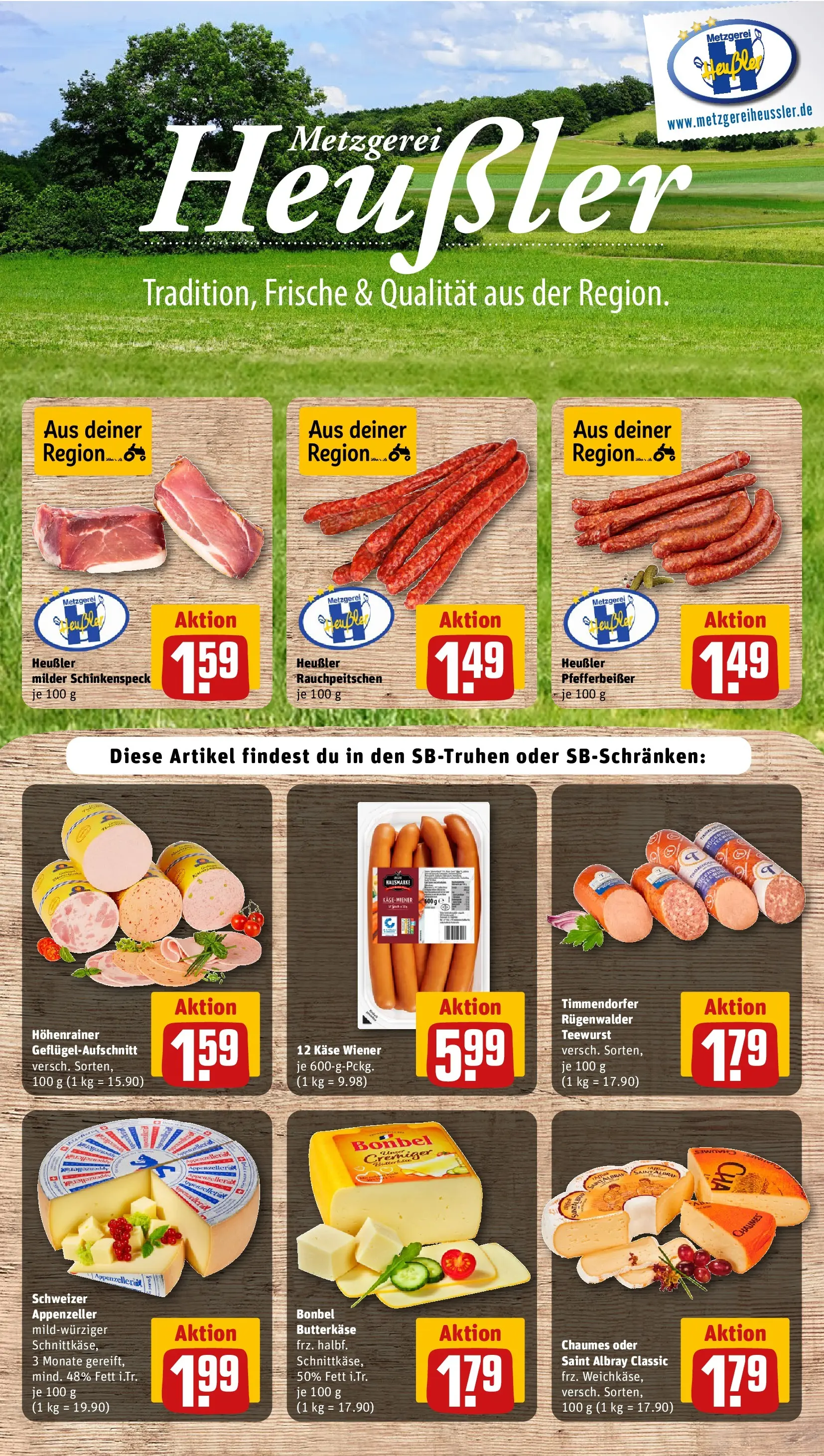 REWE Prospekt ab 10.05.2026 zum Blättern » Angebote | Seite: 13 | Produkte: Buttermilch, Rama, Butter, Sahne
