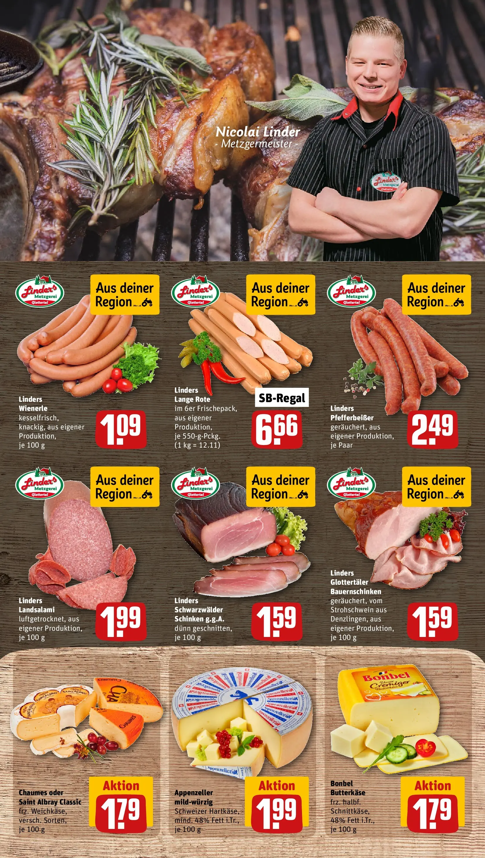 REWE Prospekt ab 10.05.2026 zum Blättern » Angebote | Seite: 11 | Produkte: Schinken