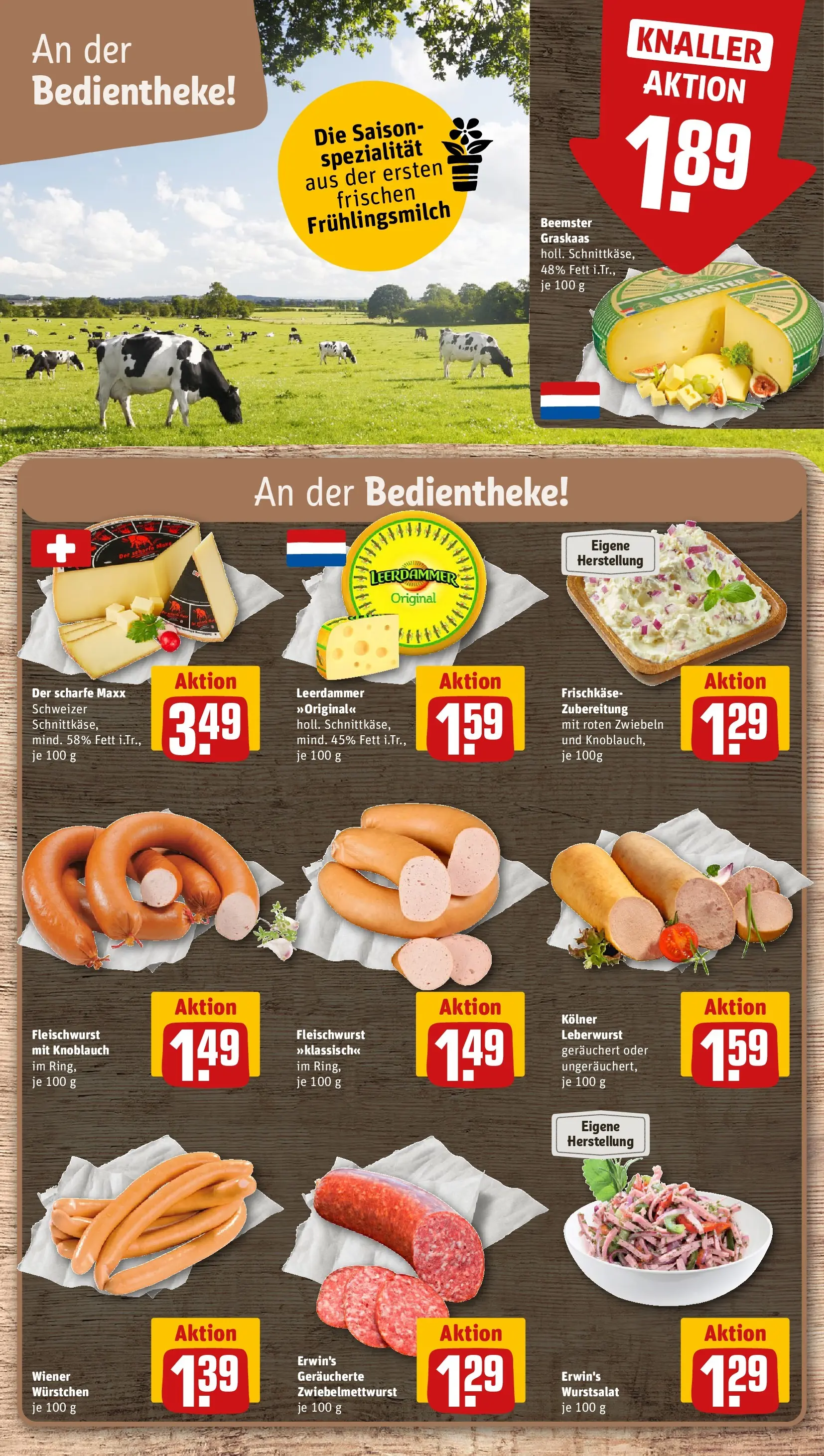 REWE Prospekt ab 10.05.2026 zum Blättern » Angebote | Seite: 13 | Produkte: Quark, Milch, Butter, Alpro
