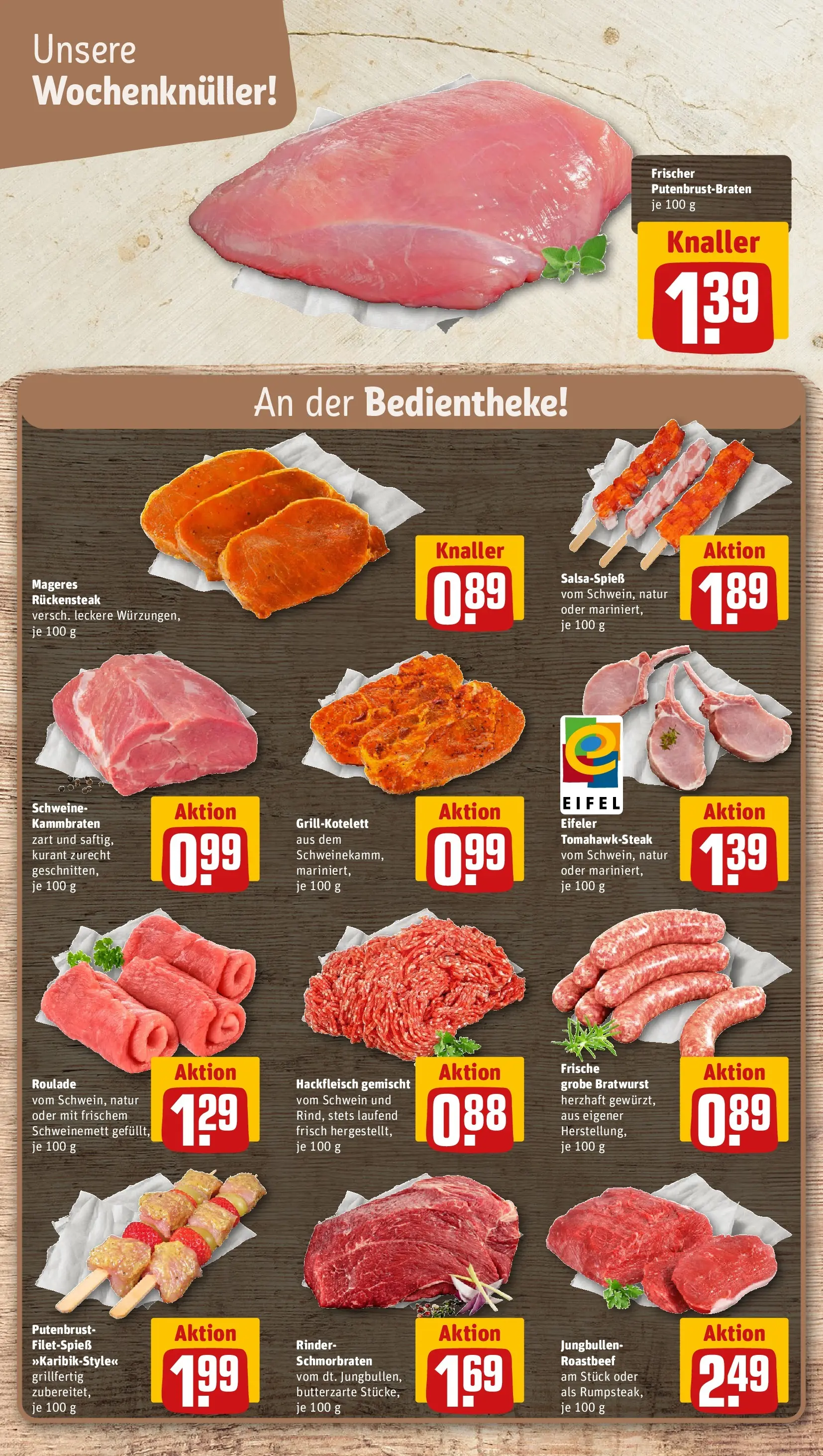 REWE Prospekt ab 10.05.2026 zum Blättern » Angebote | Seite: 12 | Produkte: Mozzarella, Milka, Brot, Reibekase
