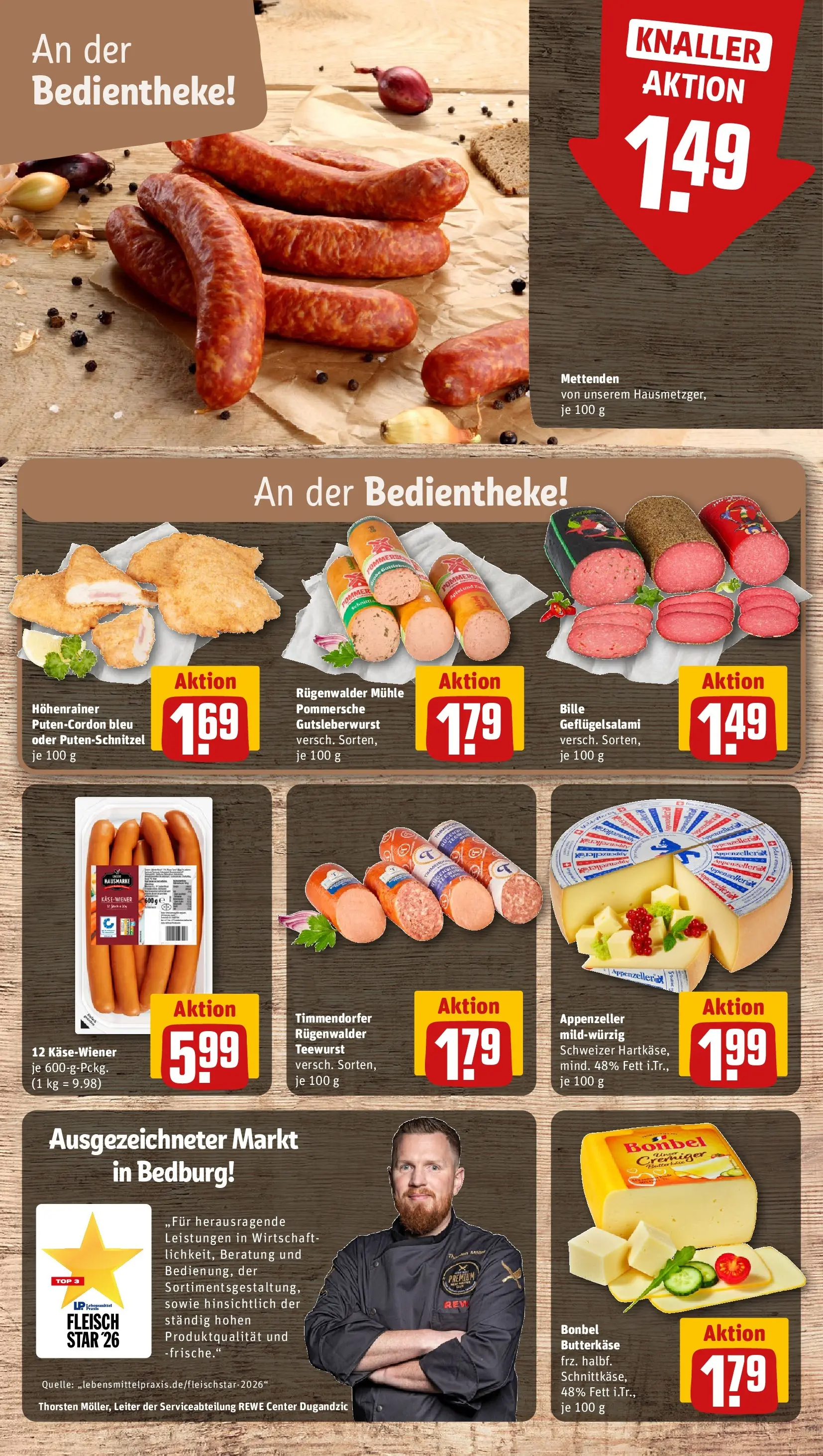 REWE Prospekt ab 10.05.2026 zum Blättern » Angebote | Seite: 11 | Produkte: Top, Mühle, Butter, Äpfel
