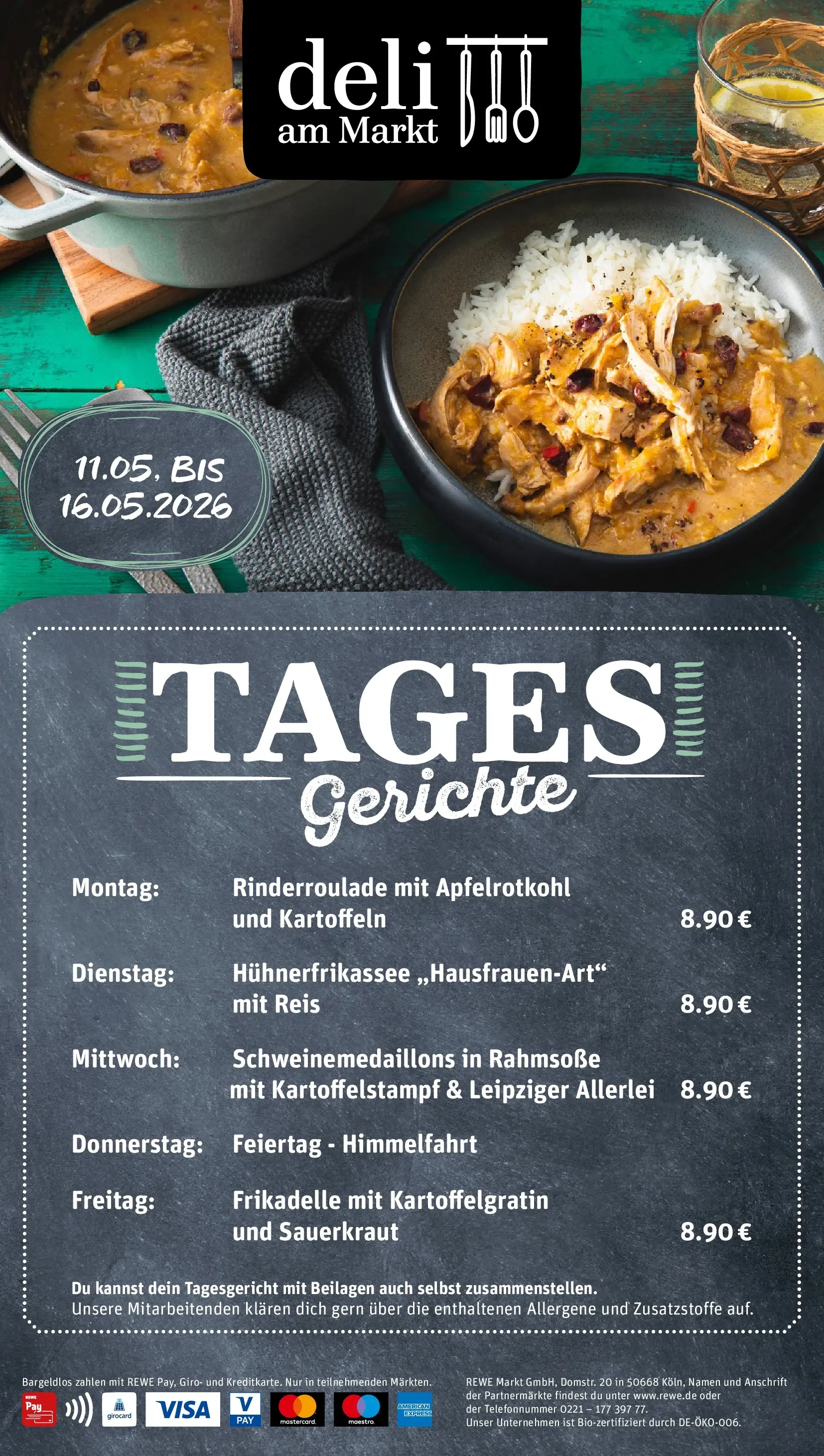 REWE Prospekt ab 10.05.2026 zum Blättern » Angebote | Seite: 4 | Produkte: Barilla pesto, Haferdrink, Paprika, Pasta
