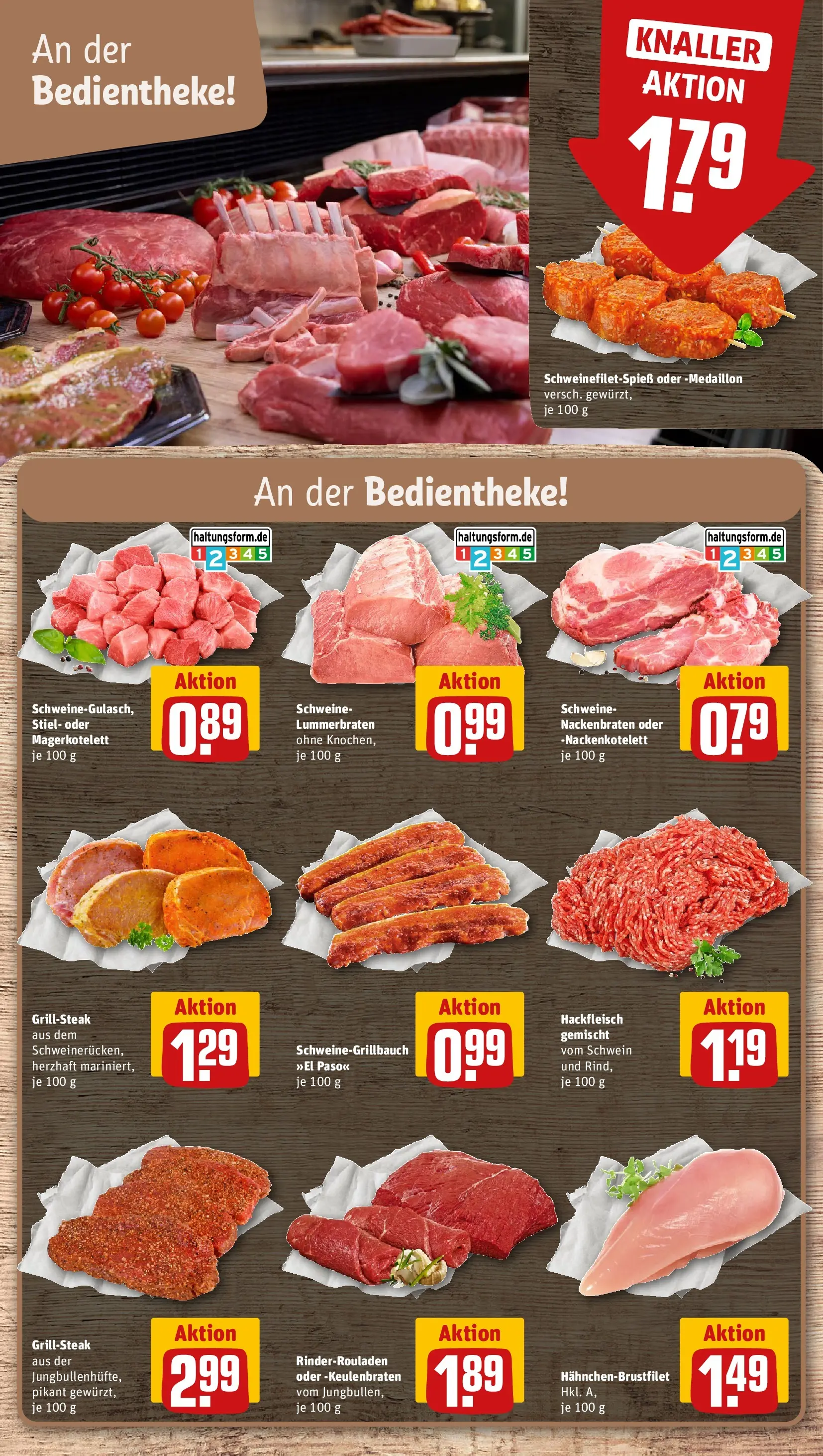 REWE Prospekt ab 10.05.2026 zum Blättern » Angebote | Seite: 10 | Produkte: Rinderrouladen, Hackfleisch