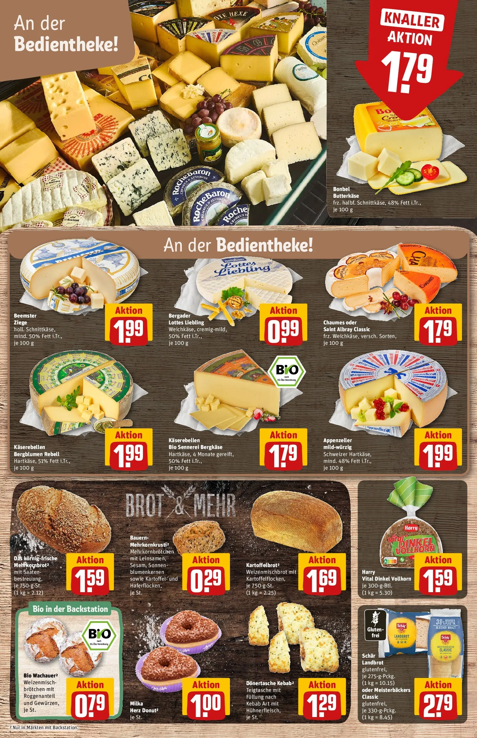 REWE Prospekt ab 10.05.2026 zum Blättern » Angebote | Seite: 13 | Produkte: Butter, Milka, Brot