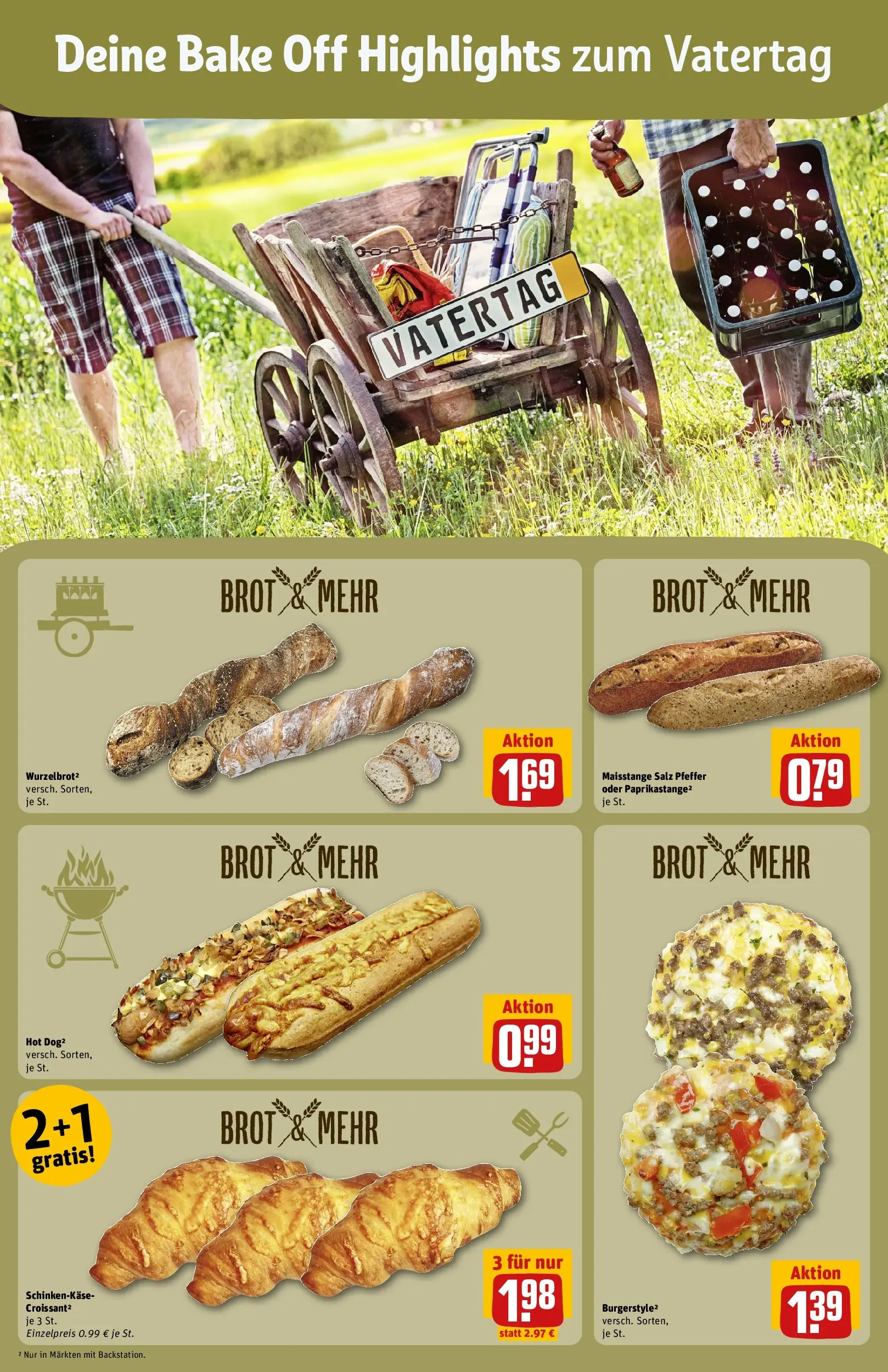 REWE Prospekt ab 10.05.2026 zum Blättern » Angebote | Seite: 14 | Produkte: Burger, Croissant, Salz, Pfeffer