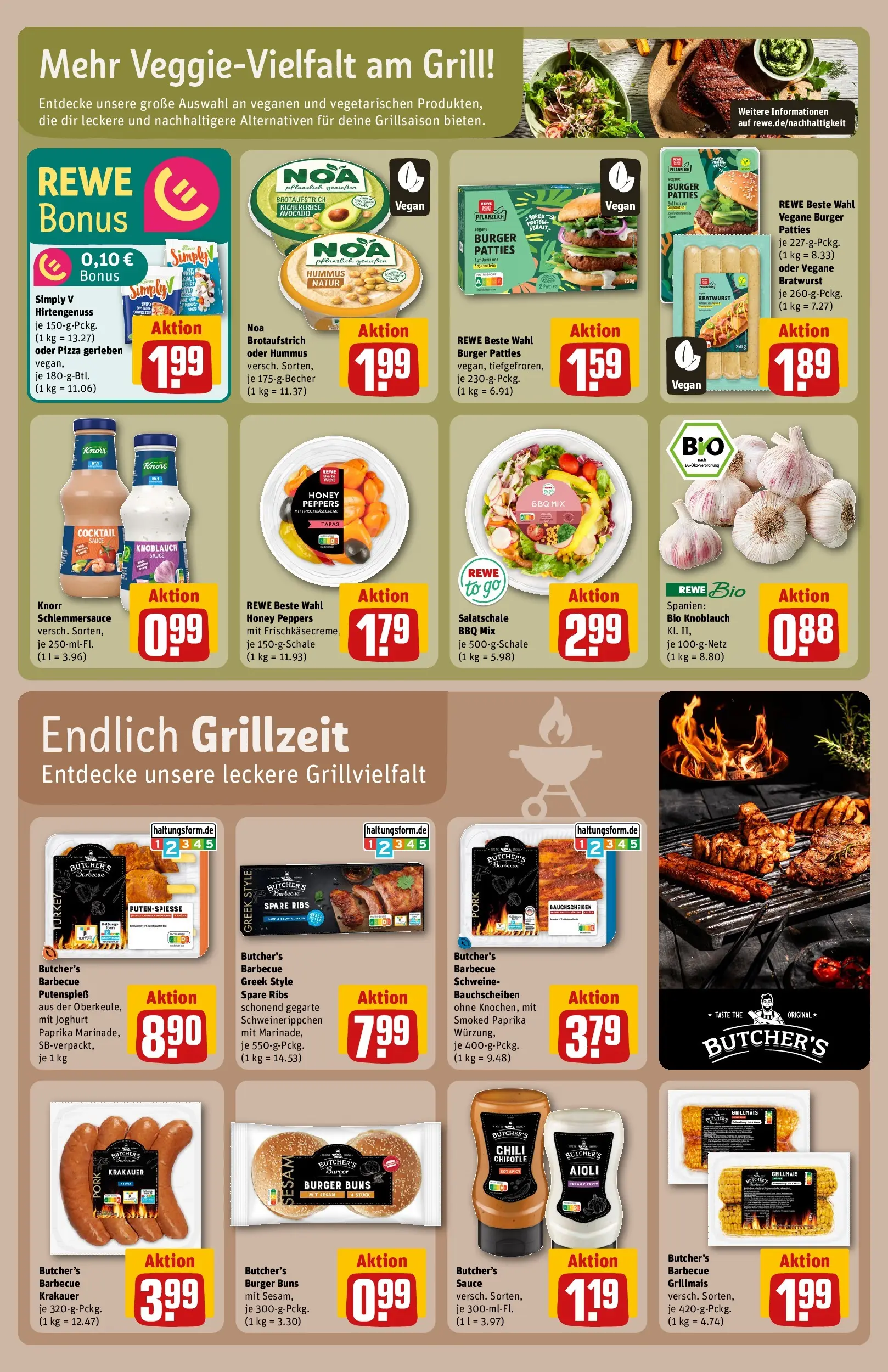 REWE Prospekt ab 10.05.2026 zum Blättern » Angebote | Seite: 23 | Produkte: Grill, Joghurt, Bratwurst, Pizza