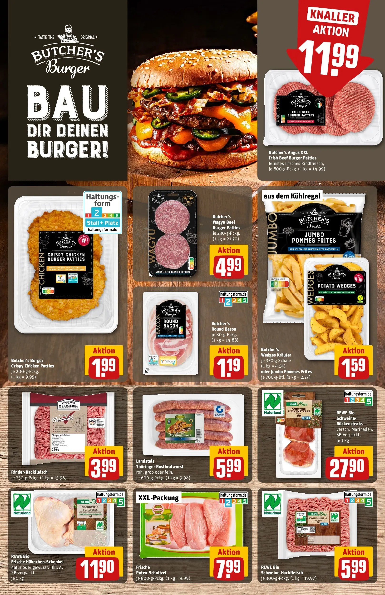 REWE Prospekt ab 10.05.2026 zum Blättern » Angebote | Seite: 10 | Produkte: Hahnchenschenkel, Pommes, Kartoffeln, Putenschnitzel