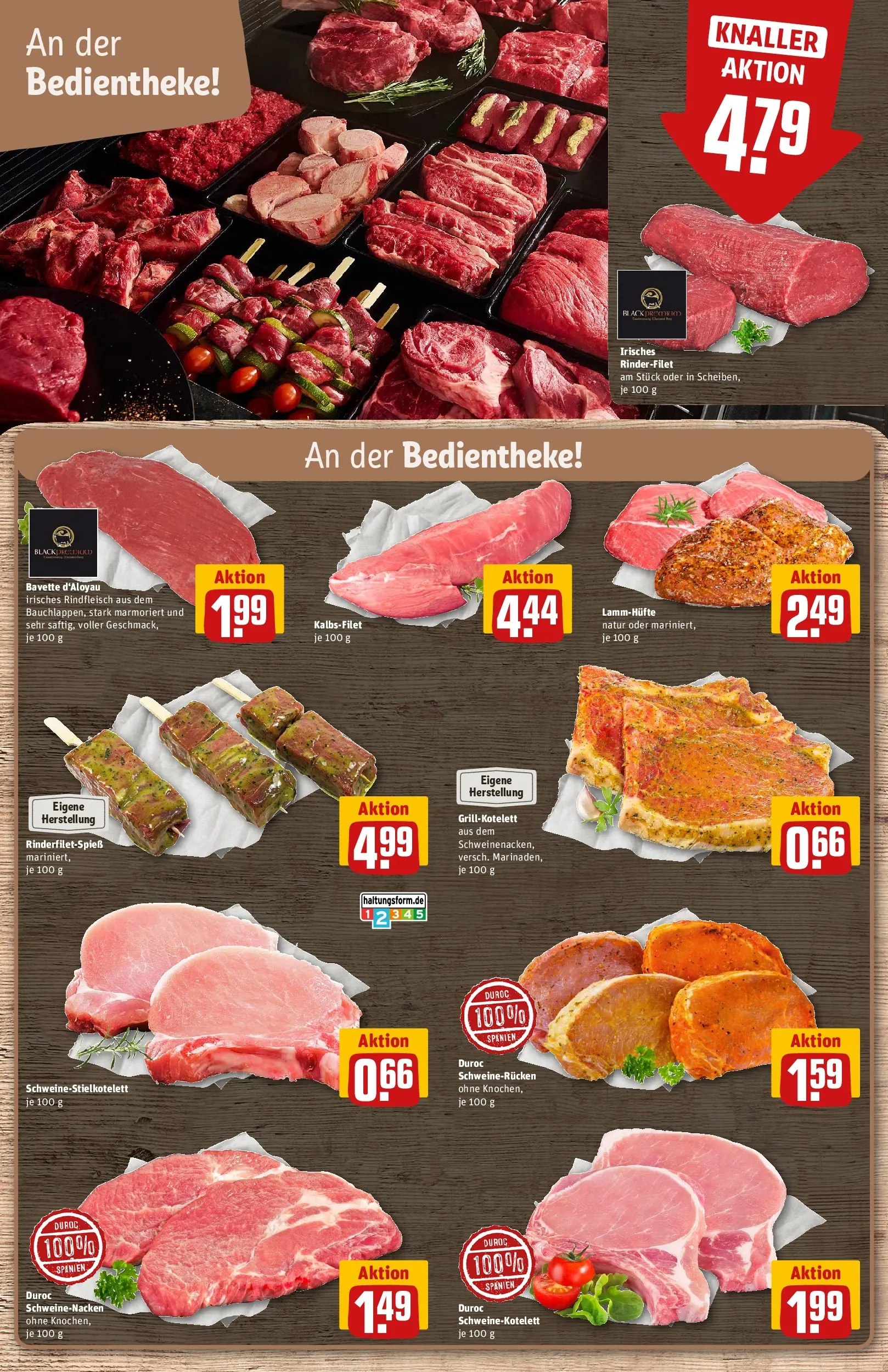 REWE Prospekt ab 10.05.2026 zum Blättern » Angebote | Seite: 11 | Produkte: Rinderfilet, Schweinenacken, Schweinerucken, Rindfleisch