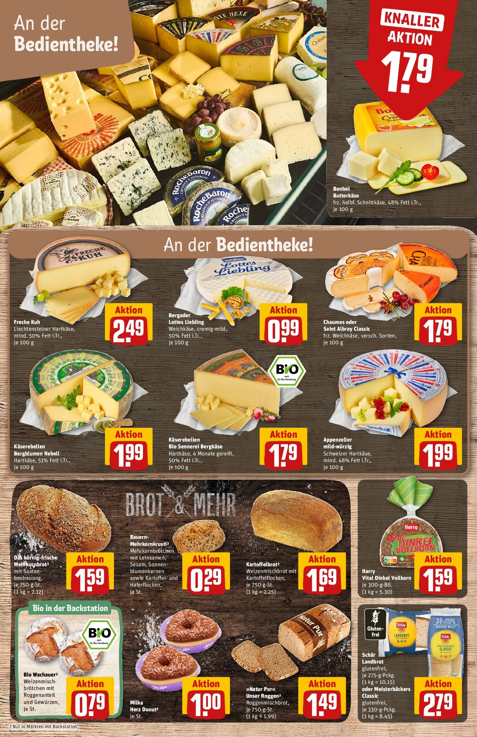 REWE Prospekt ab 10.05.2026 zum Blättern » Angebote | Seite: 13 | Produkte: Butter, Milka, Brot
