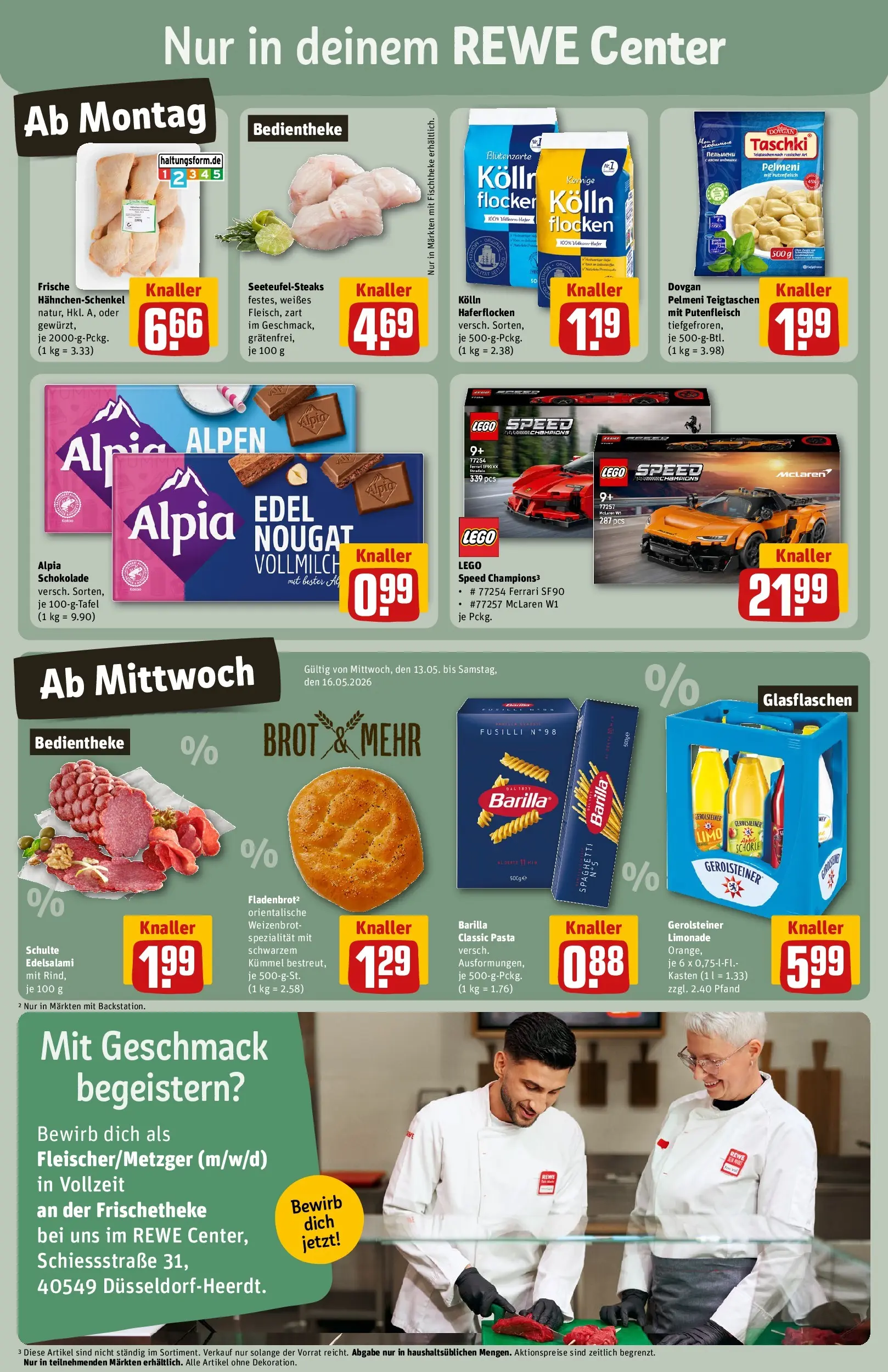 REWE Prospekt ab 10.05.2026 zum Blättern » Angebote | Seite: 3 | Produkte: Kolln haferflocken, Kolln, Limonade, Brot