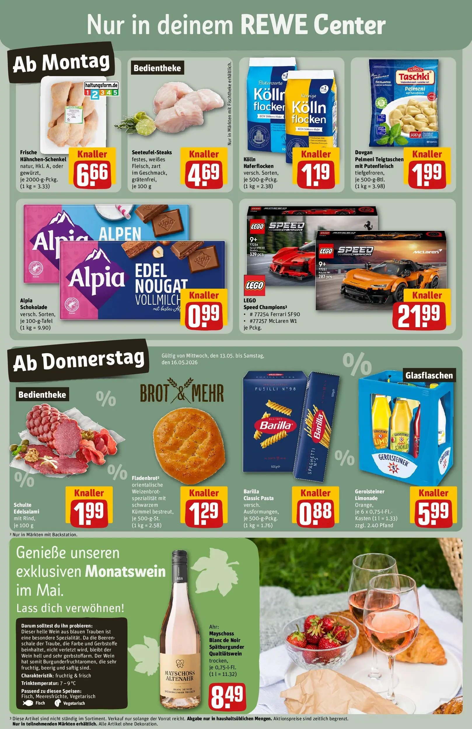 REWE Prospekt ab 10.05.2026 zum Blättern » Angebote | Seite: 5 | Produkte: Rum, Funny frisch, Dressing, Mayonnaise