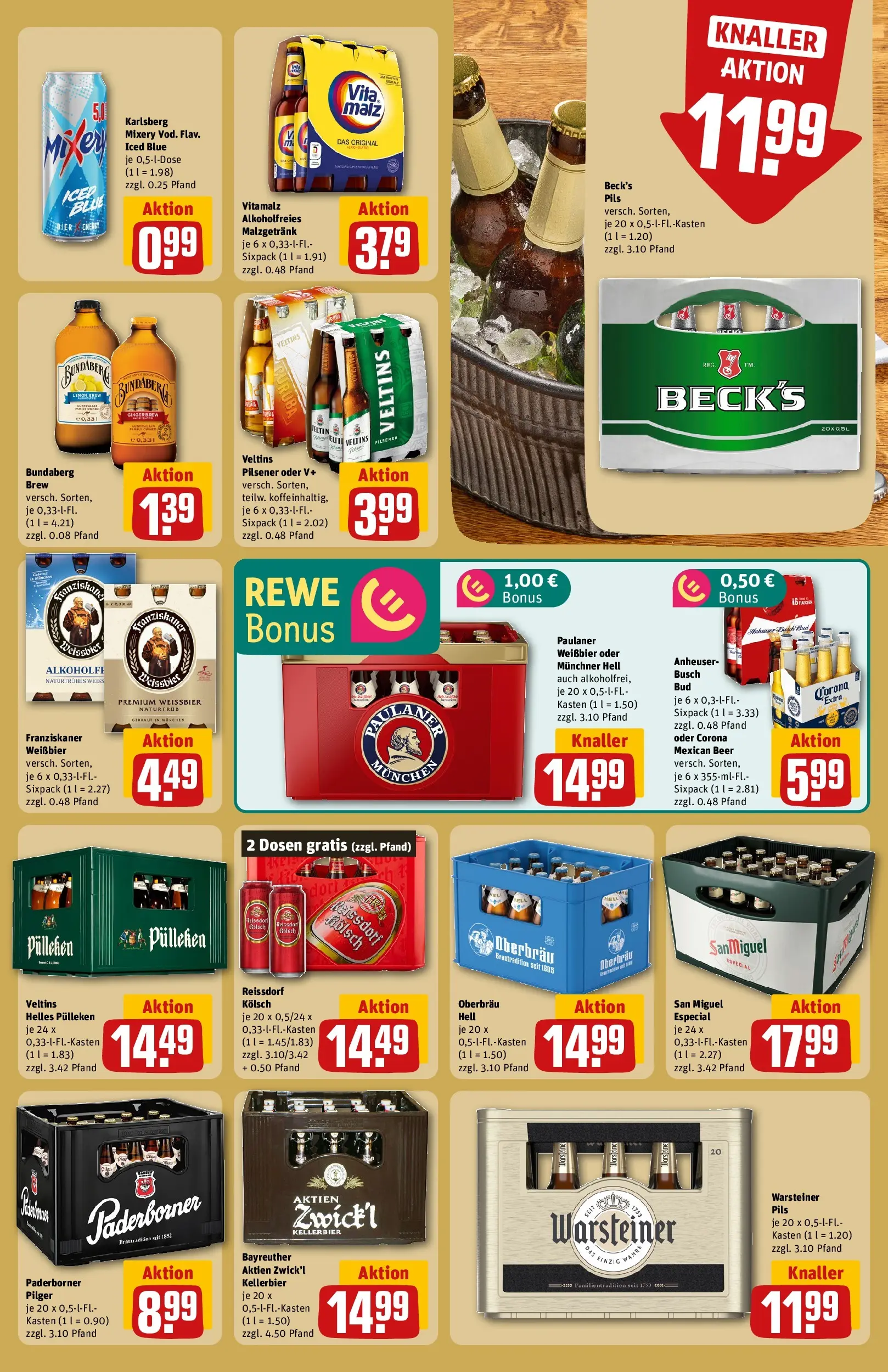 REWE Prospekt ab 10.05.2026 zum Blättern » Angebote | Seite: 23 | Produkte: Grill, Bratwurst, Knorr, Pizza