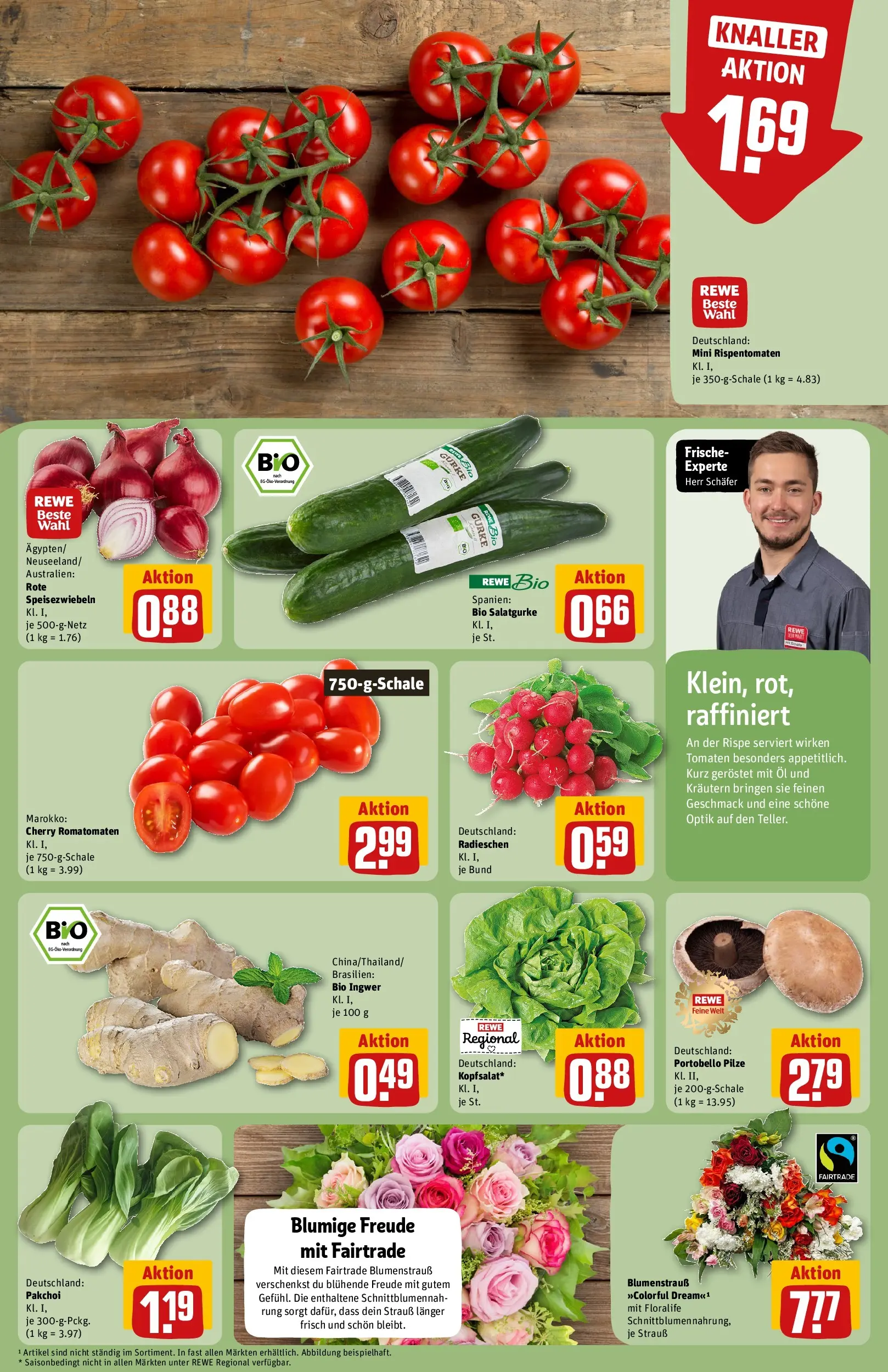 REWE Prospekt ab 10.05.2026 zum Blättern » Angebote | Seite: 9 | Produkte: Öl, Tomaten