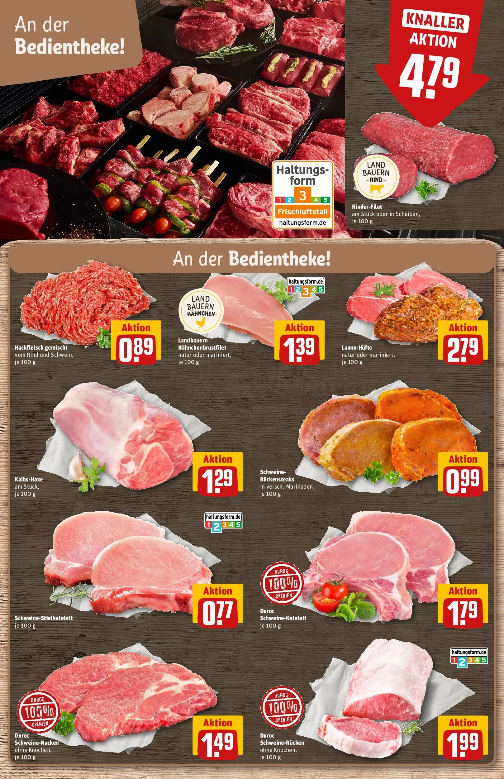 REWE Prospekt ab 10.05.2026 zum Blättern » Angebote | Seite: 13 | Produkte: Mehl, Butter, Milka, Brot