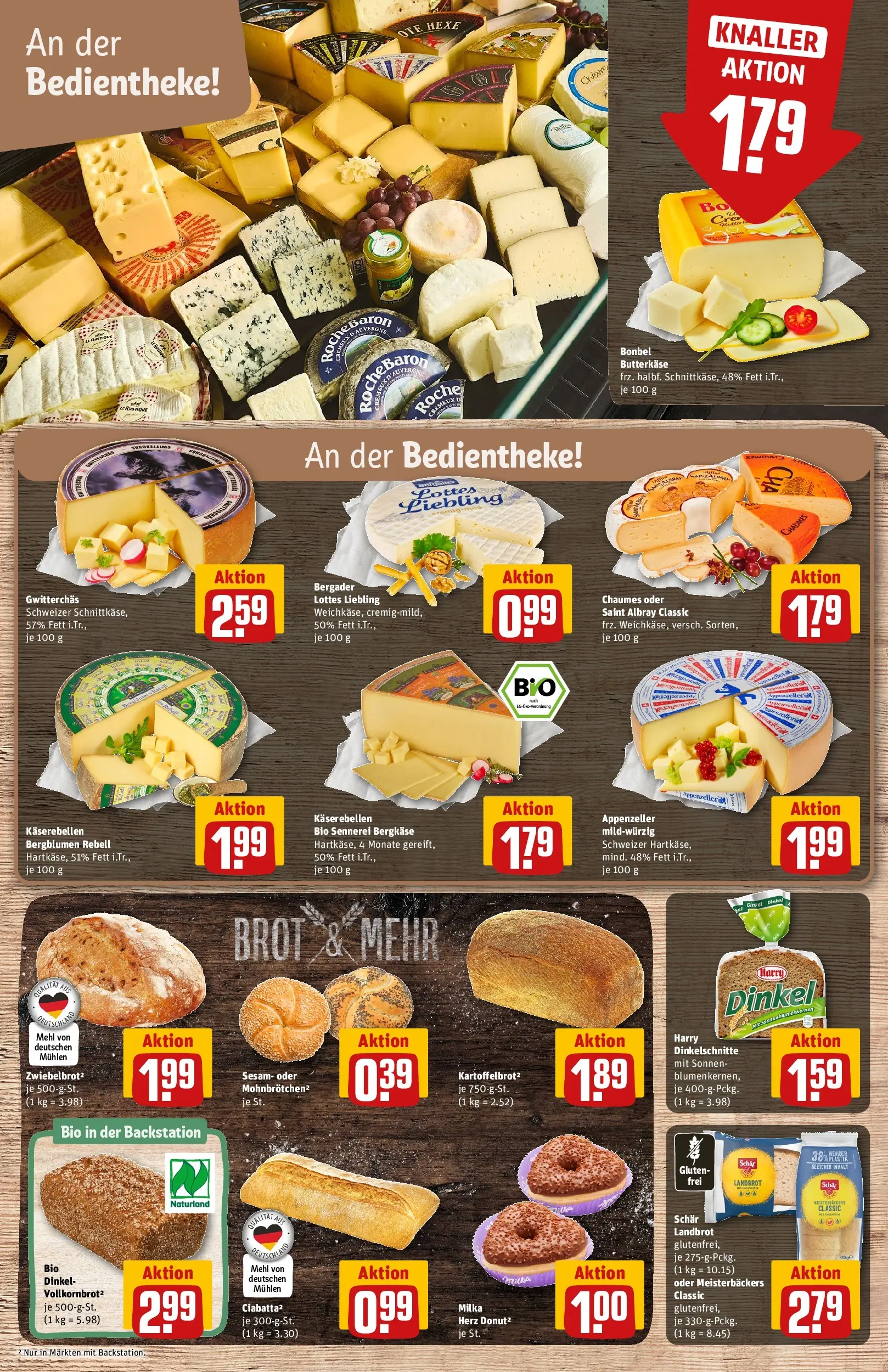 REWE Prospekt ab 10.05.2026 zum Blättern » Angebote | Seite: 13 | Produkte: Mehl, Milka, Brot
