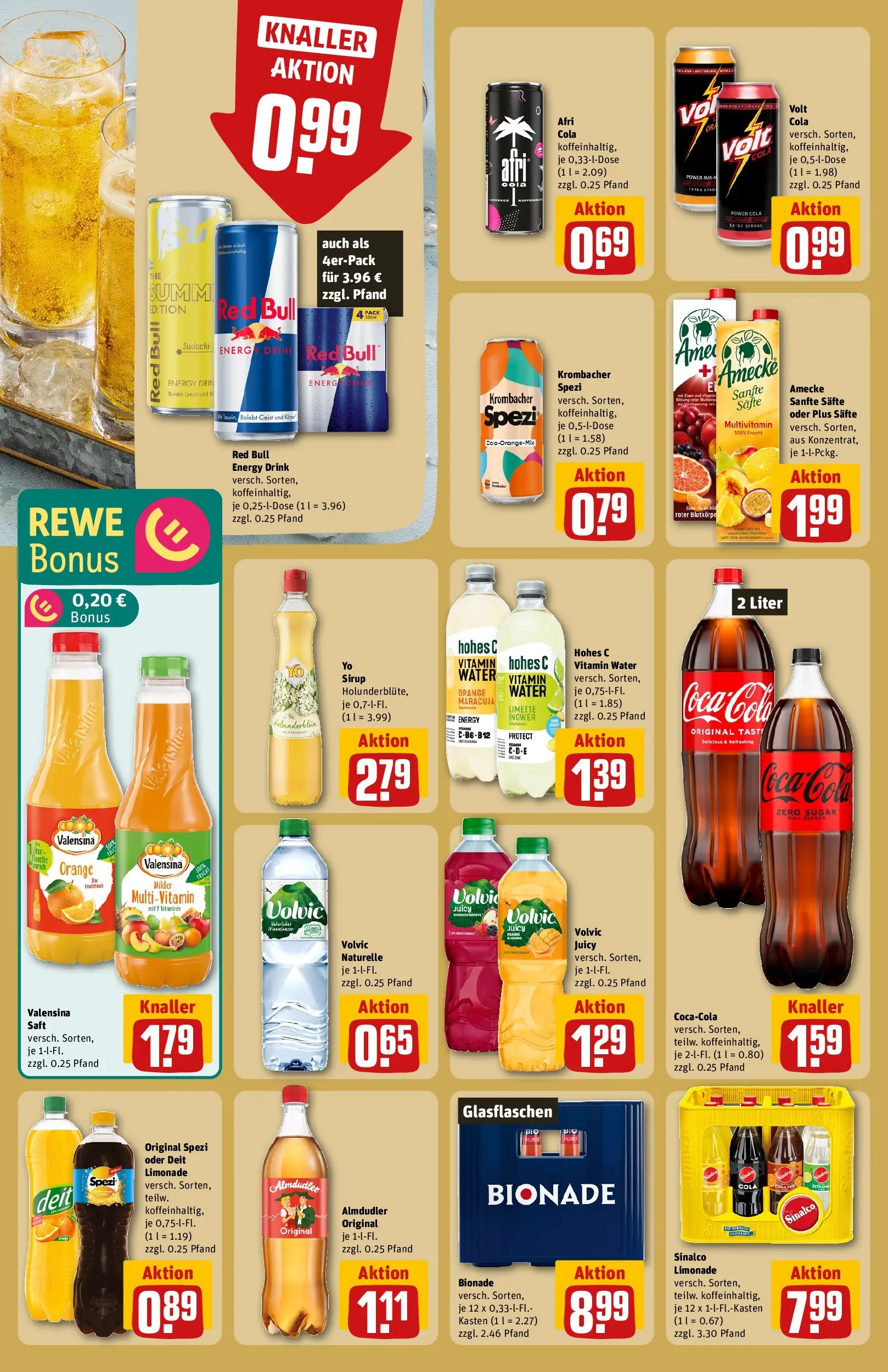 REWE Prospekt ab 10.05.2026 zum Blättern » Angebote | Seite: 22 | Produkte: Sinalco, Energy, Limette, Volvic