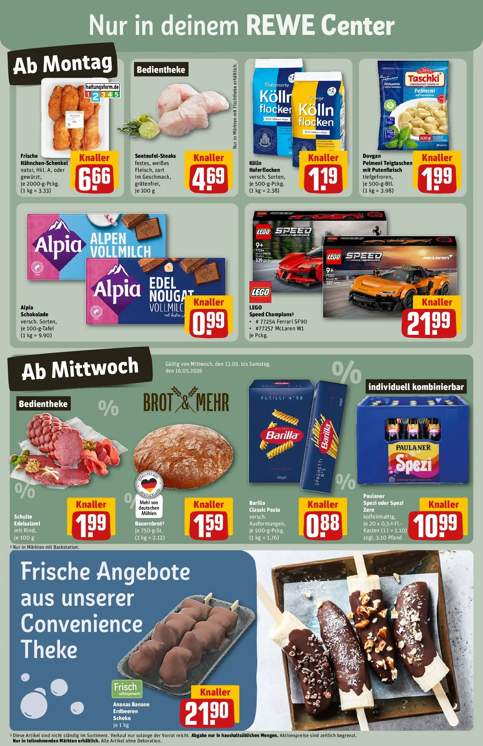 REWE Prospekt ab 10.05.2026 zum Blättern » Angebote | Seite: 5 | Produkte: Bacardi, Rum, Funny frisch, Burger