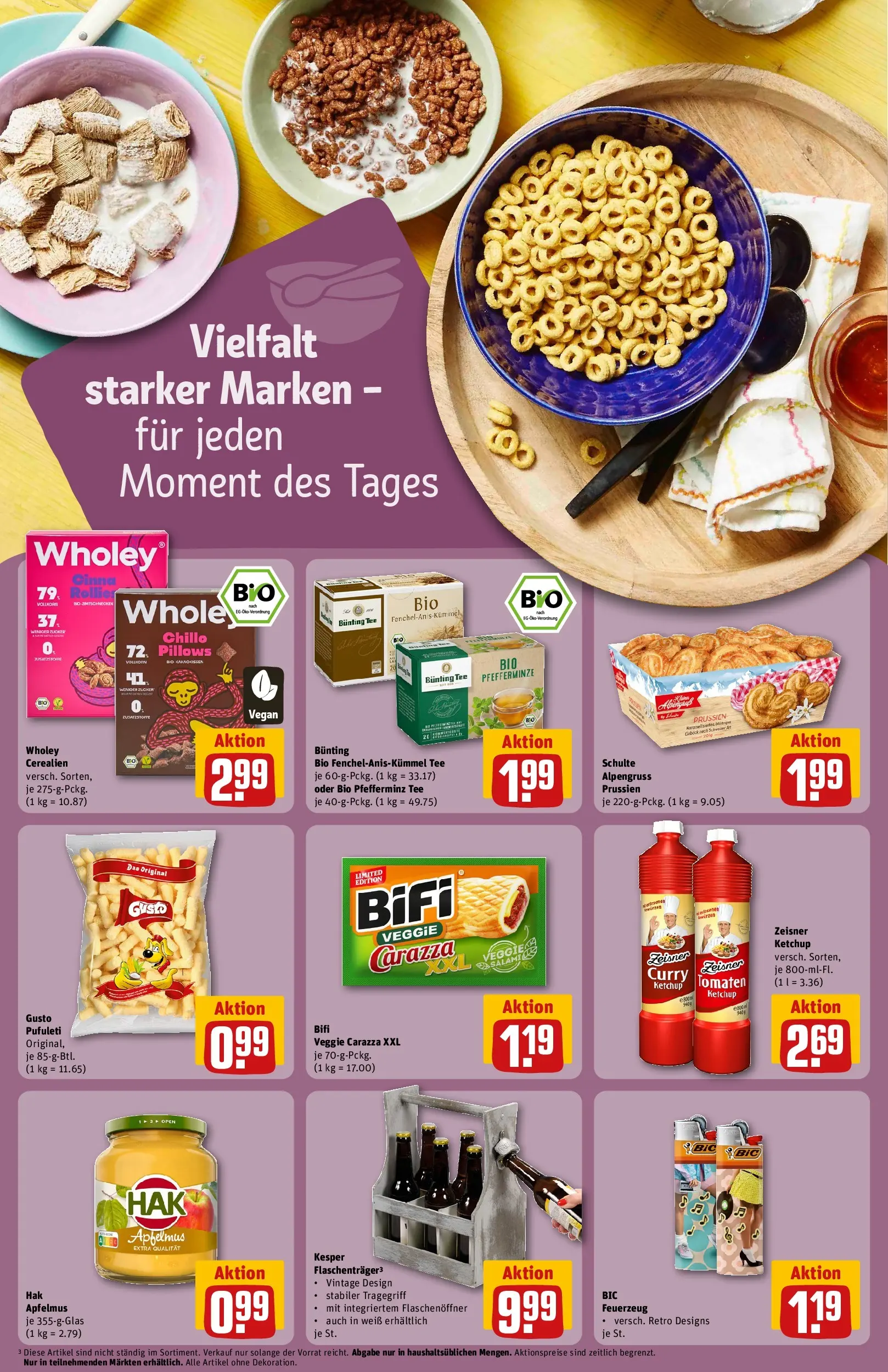 REWE Prospekt ab 10.05.2026 zum Blättern » Angebote | Seite: 18 | Produkte: Tomaten, Apple, Tee, Ketchup