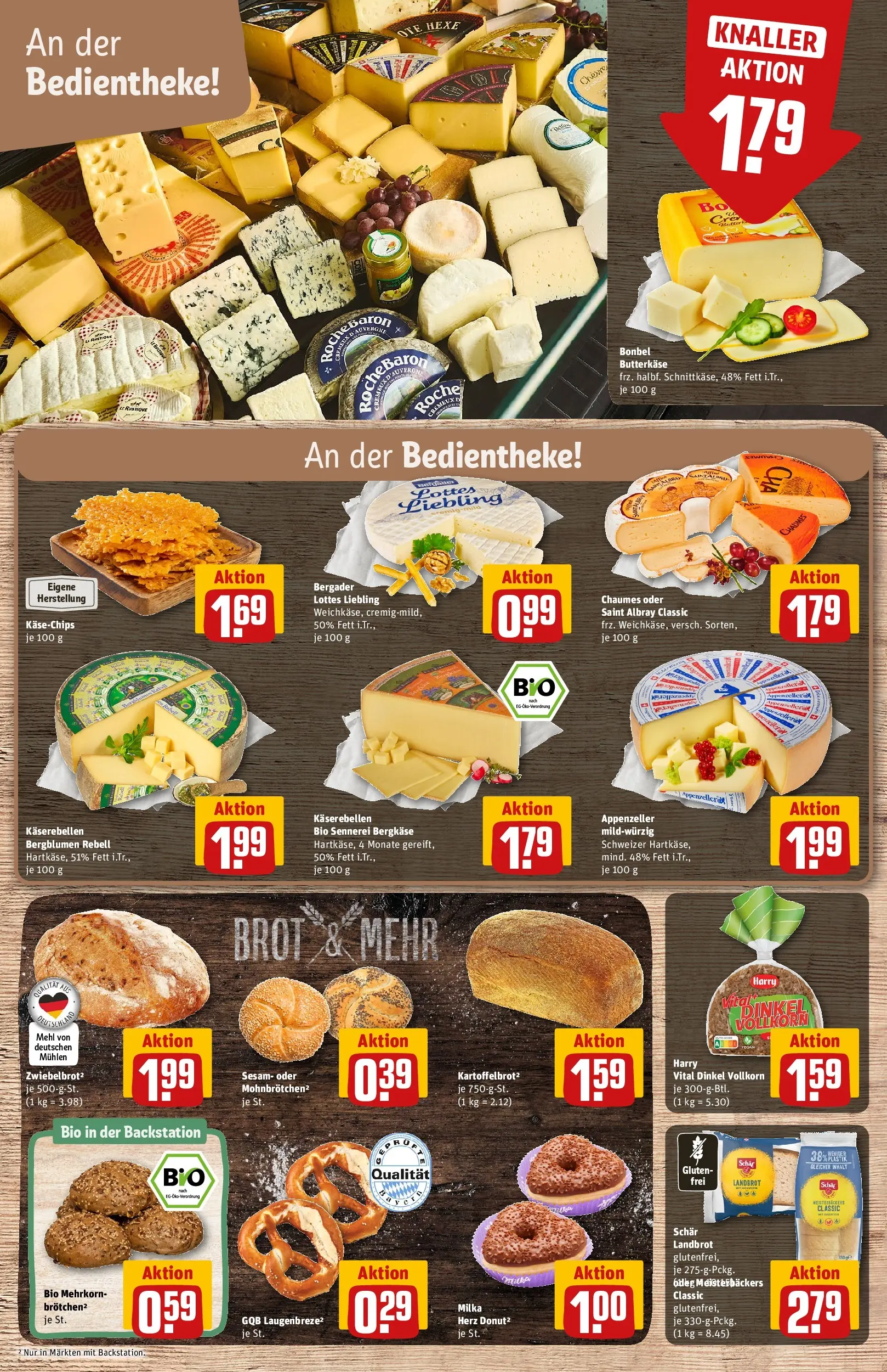 REWE Prospekt ab 10.05.2026 zum Blättern » Angebote | Seite: 15 | Produkte: Butter, Toast, Brot