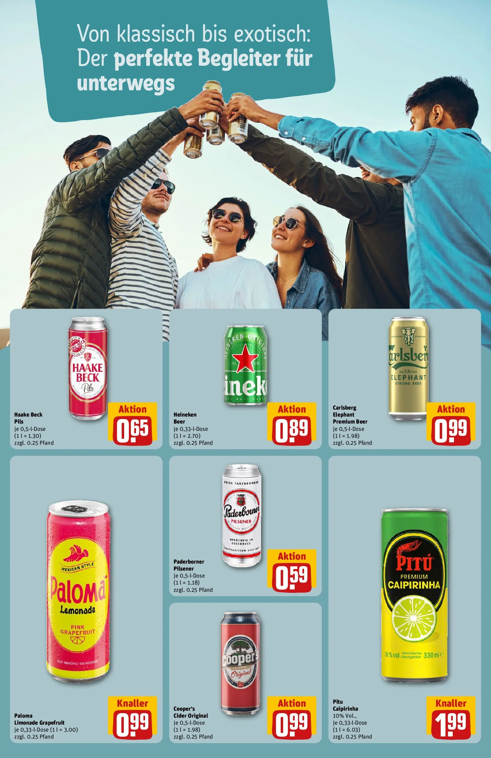REWE Prospekt ab 10.05.2026 zum Blättern » Angebote | Seite: 22 | Produkte: Carlsberg, Pils, Limonade, Heineken
