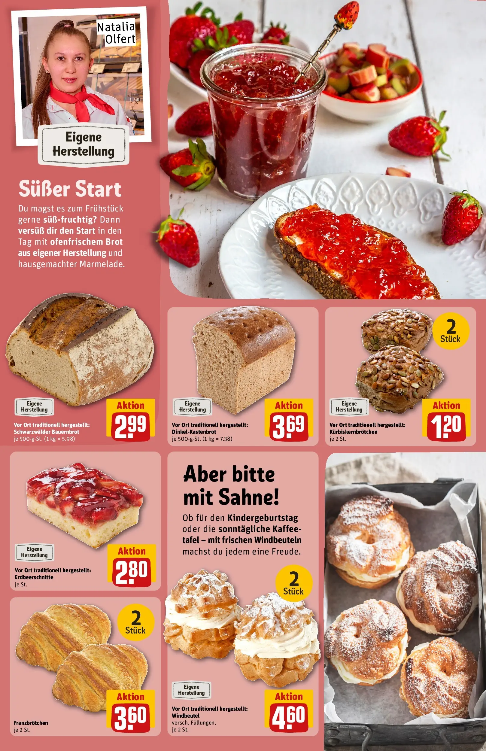 REWE Prospekt ab 10.05.2026 zum Blättern » Angebote | Seite: 14 | Produkte: Kaffee, Brot, Sahne