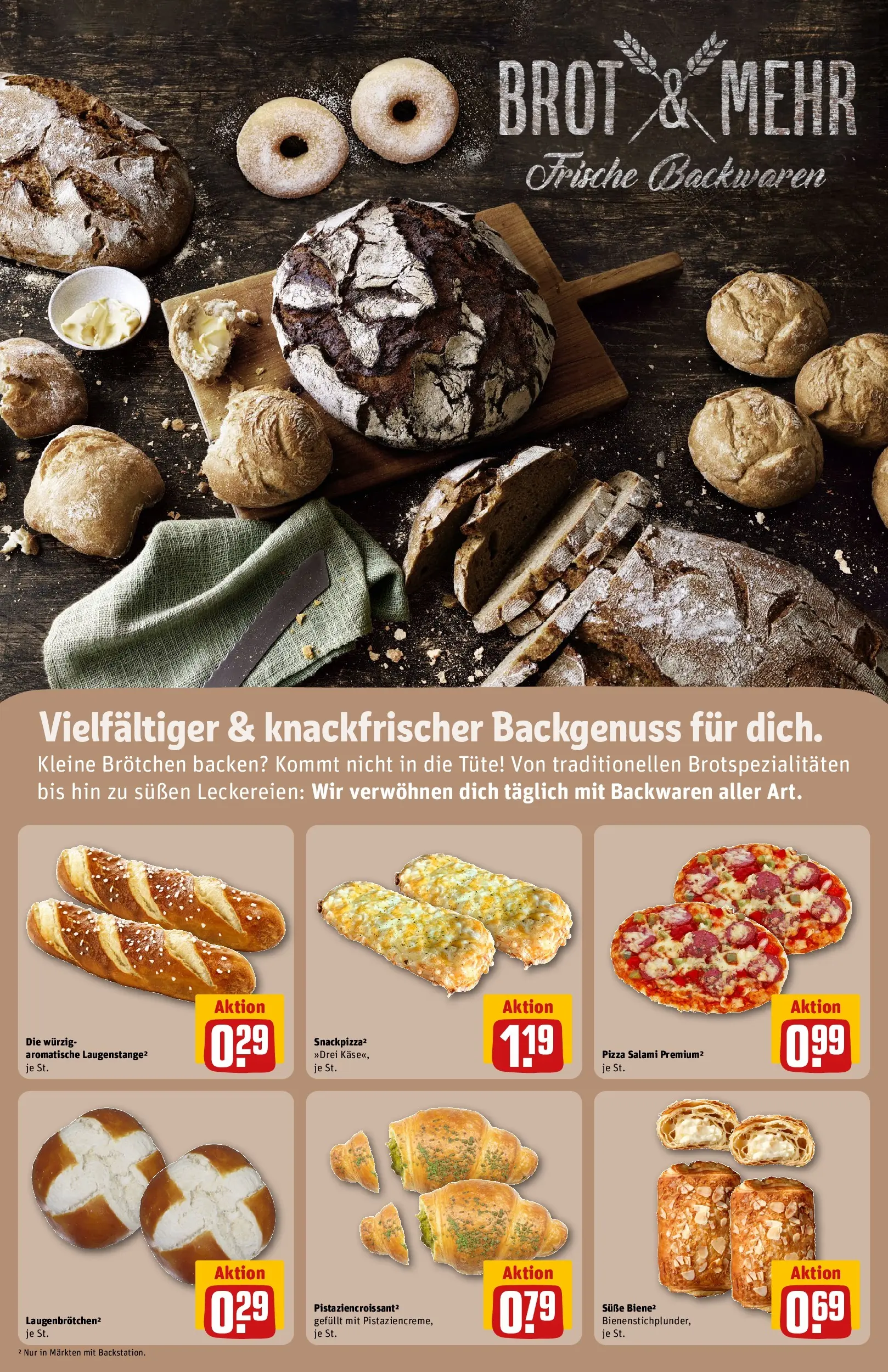 REWE Prospekt ab 10.05.2026 zum Blättern » Angebote | Seite: 16 | Produkte: Hahnchen, Bratwurst, Wurst, Salat