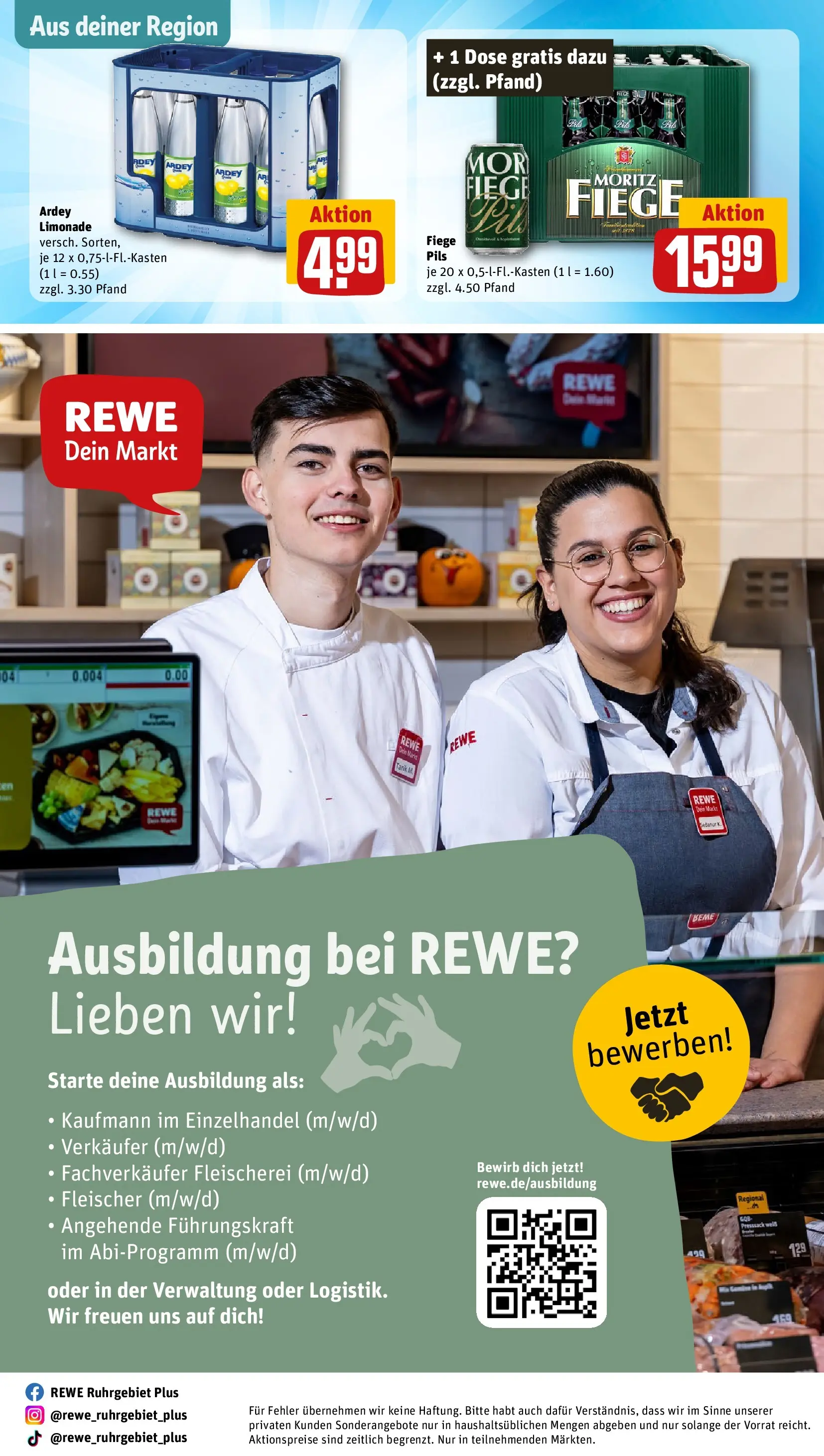 REWE Prospekt ab 10.05.2026 zum Blättern » Angebote | Seite: 30 | Produkte: Pils, Limonade