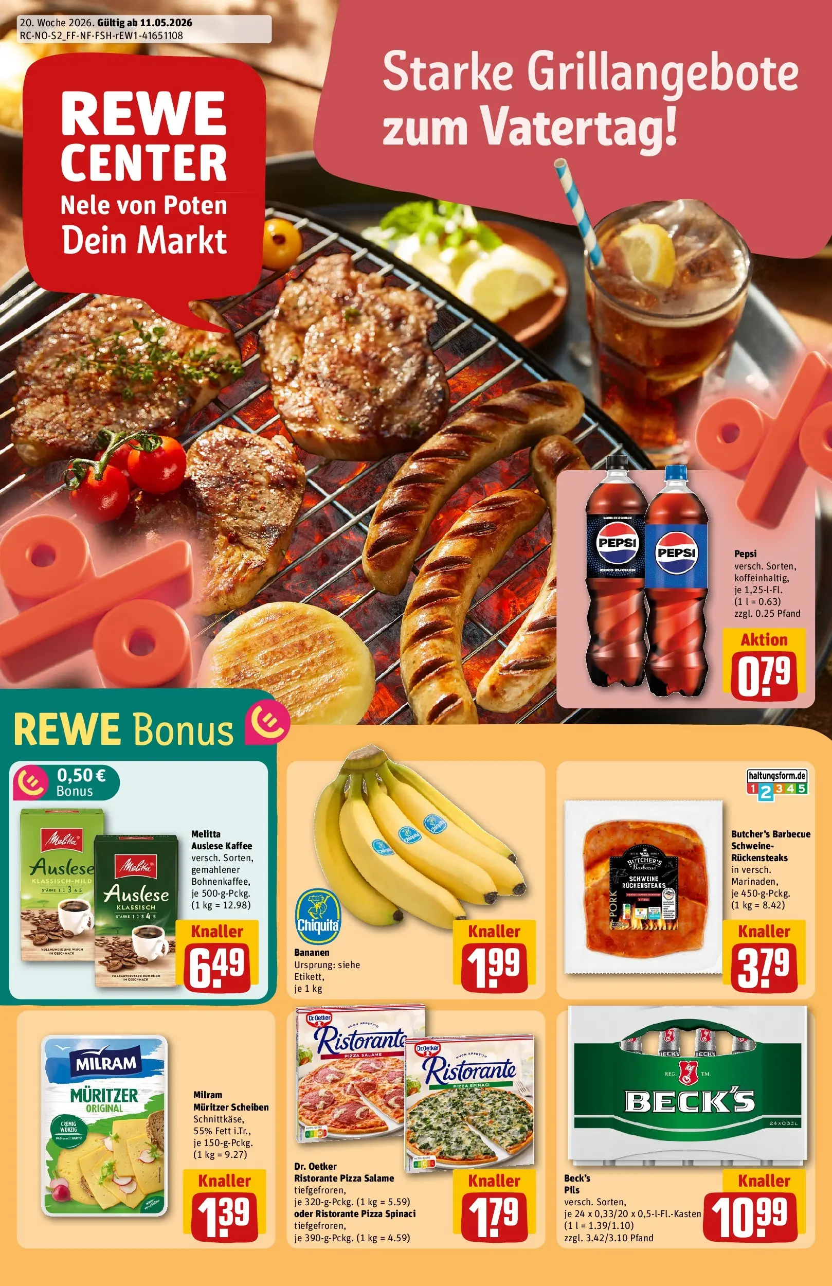 REWE Prospekt ab 10.05.2026 zum Blättern » Angebote | Seite: 1