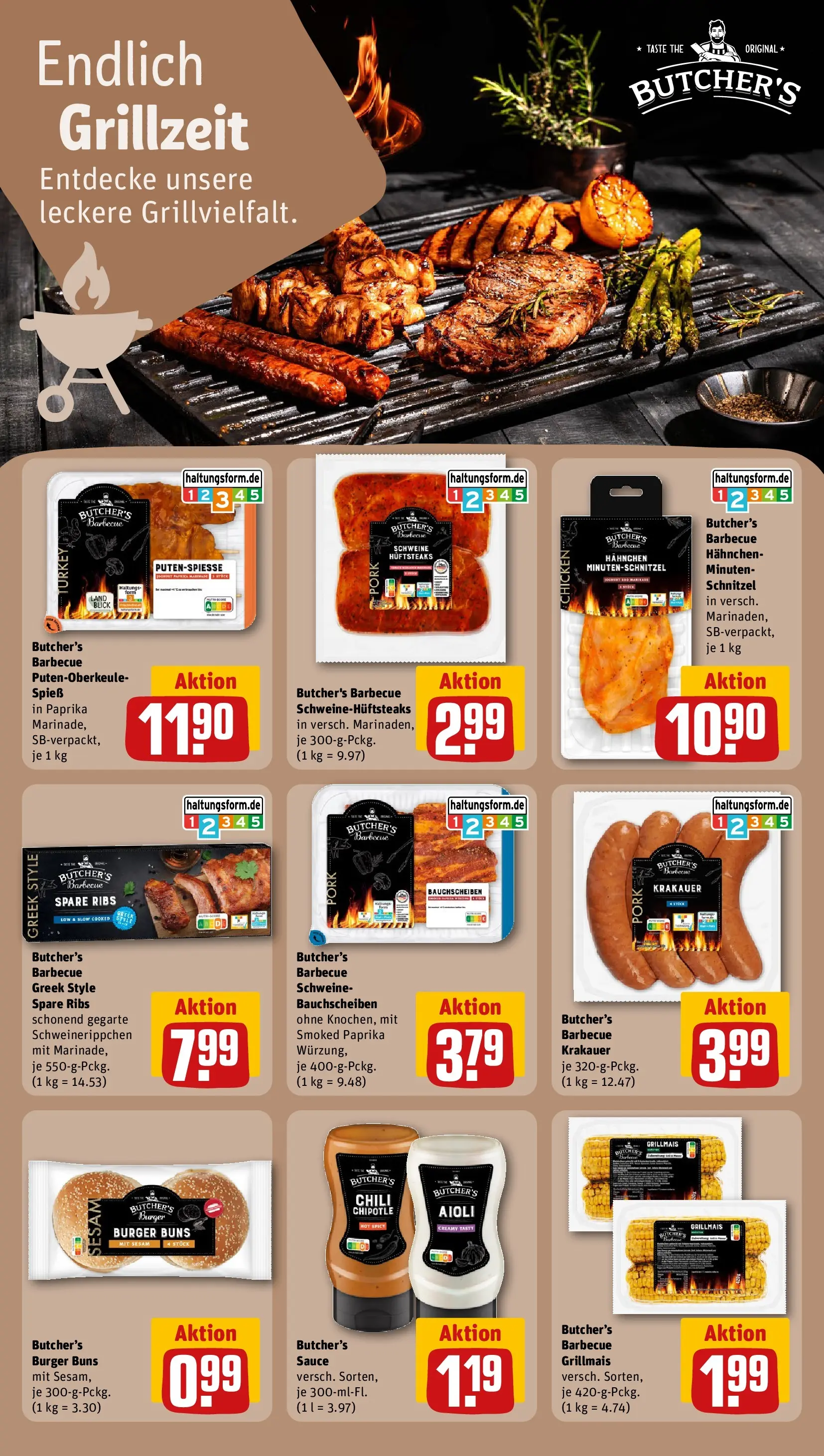 REWE Prospekt ab 10.05.2026 zum Blättern » Angebote | Seite: 12 | Produkte: Hahnchen, Spare ribs, Burger, Paprika