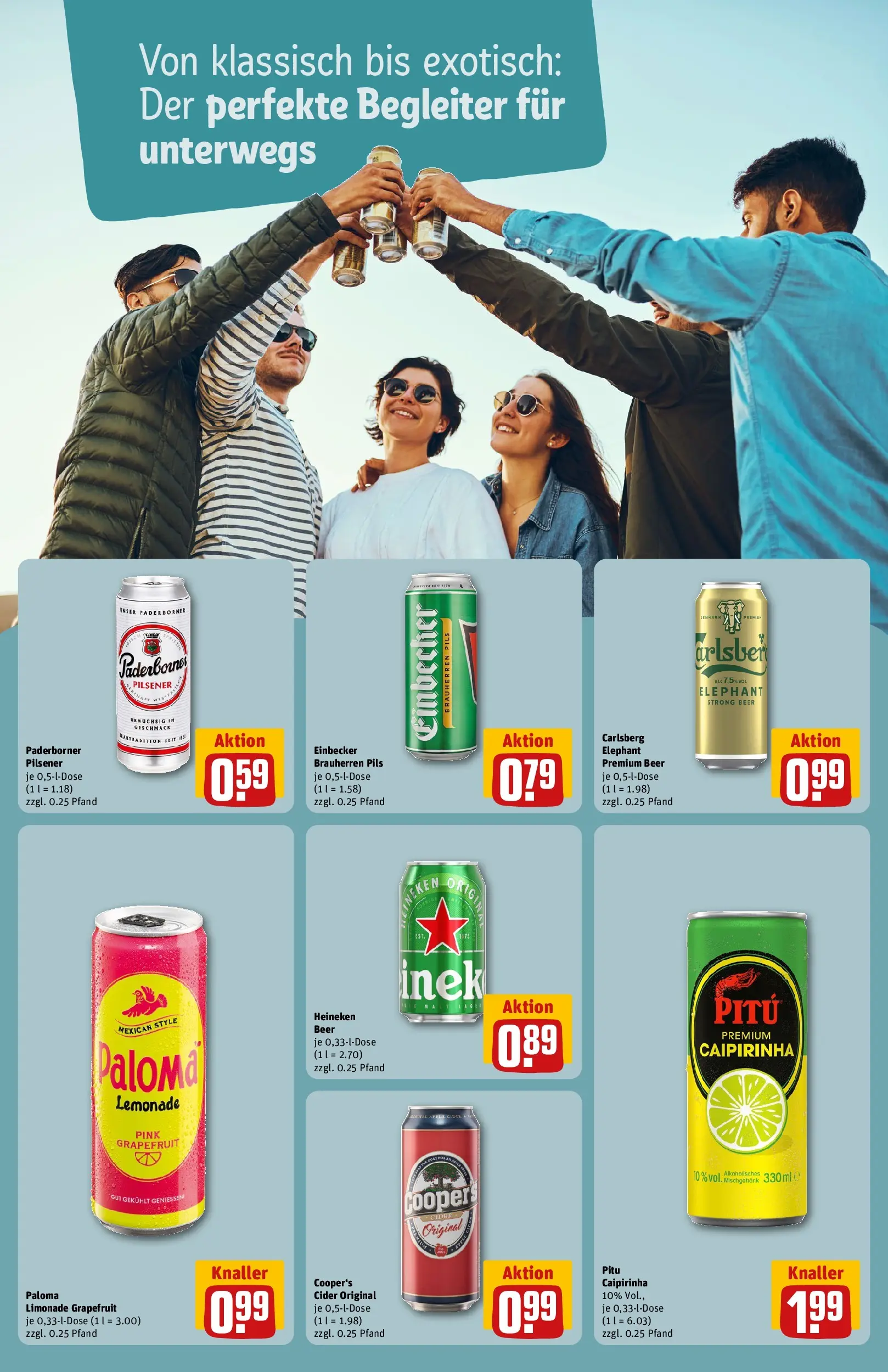 REWE Prospekt ab 10.05.2026 zum Blättern » Angebote | Seite: 22 | Produkte: Carlsberg, Pils, Heineken, Grapefruit