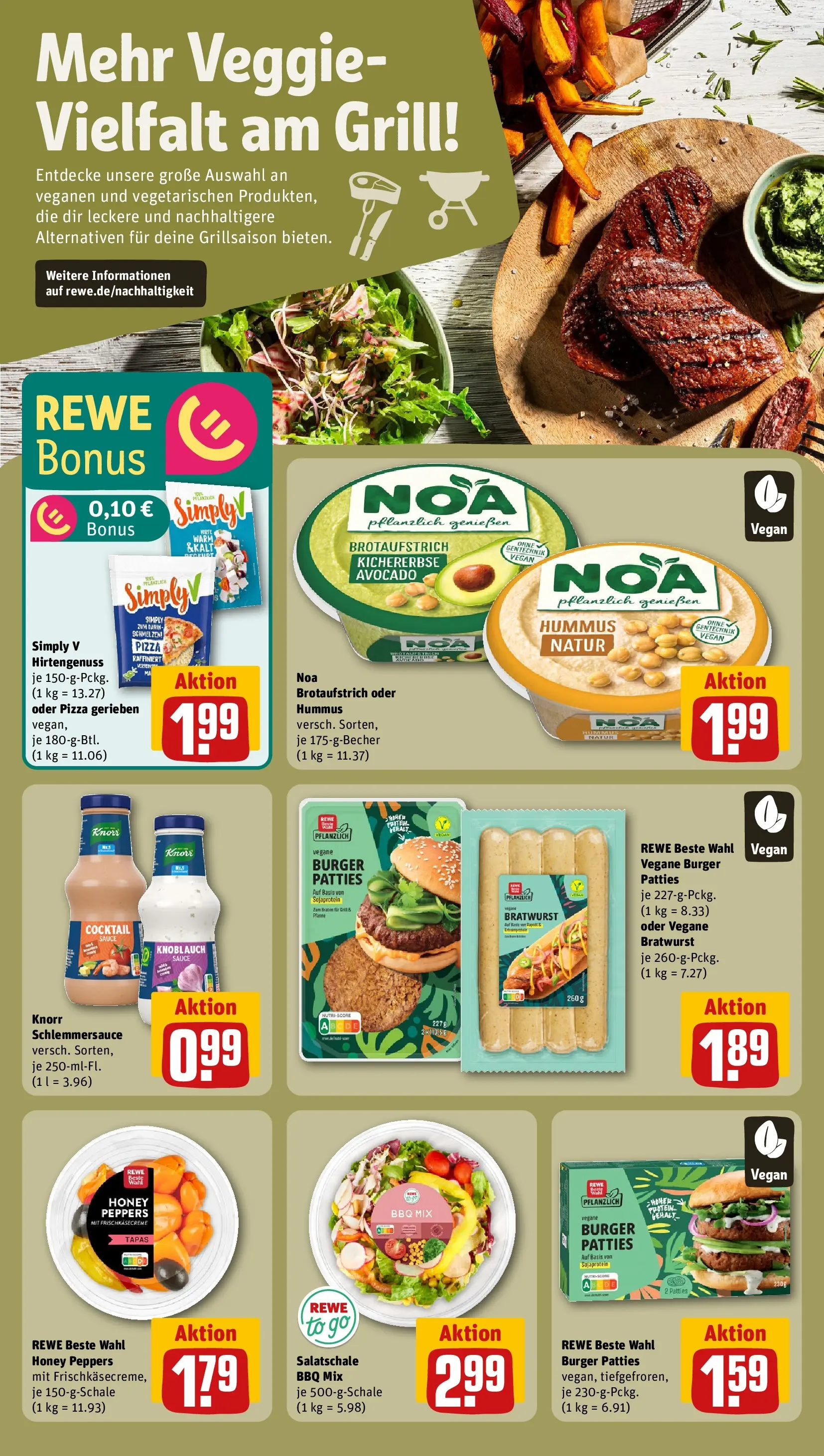 REWE Prospekt ab 10.05.2026 zum Blättern » Angebote | Seite: 15 | Produkte: Knorr, Avocado, Knoblauch, Pizza