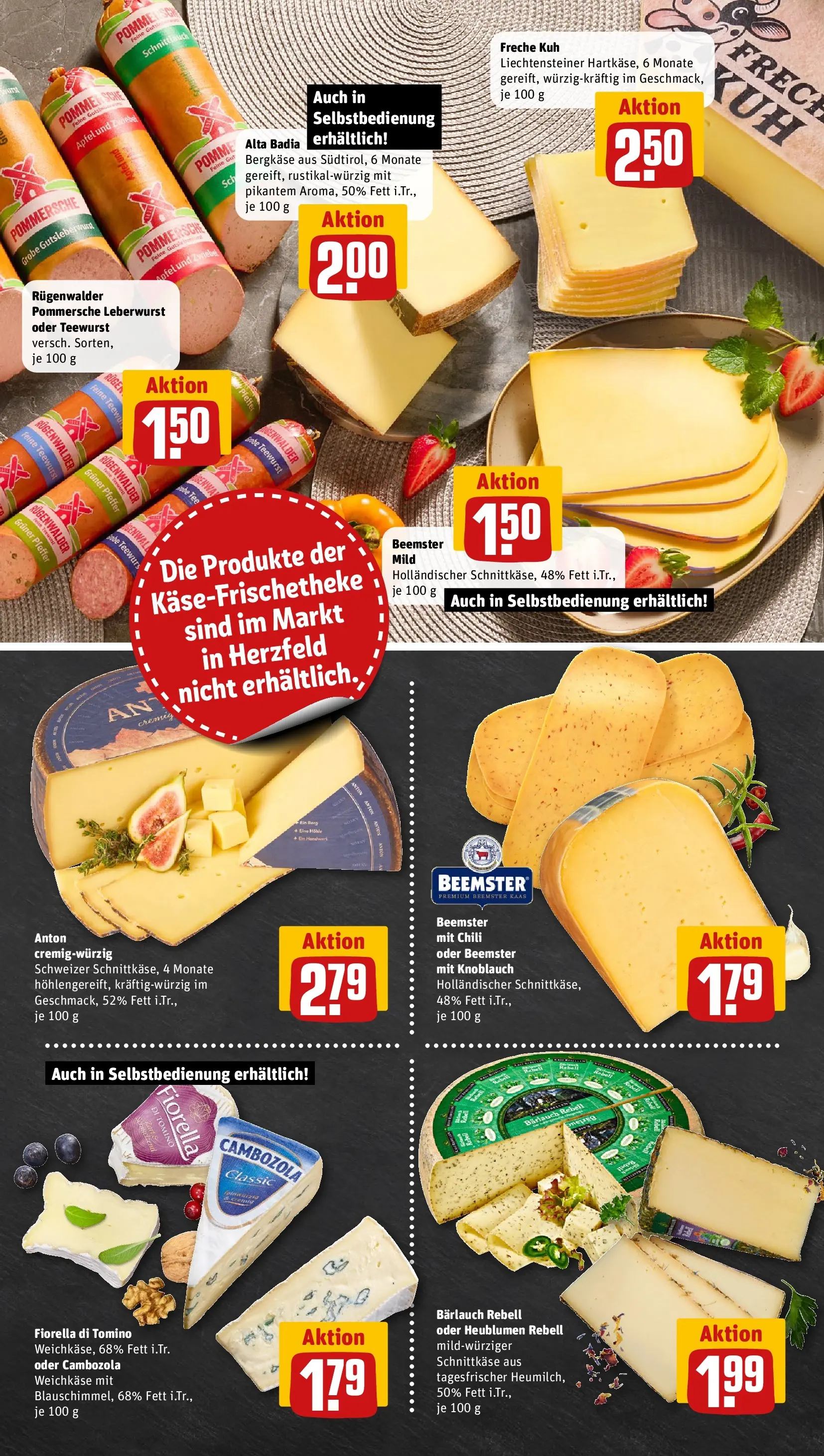 REWE Prospekt ab 10.05.2026 zum Blättern » Angebote | Seite: 11 | Produkte: Mühle, Käse, Mozzarella, Reibekase