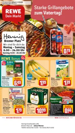 Rewe Prospekt Münster ab 10.05.2026 gültig Rewe Prospekt Münster ab 10.05.2026 gültig