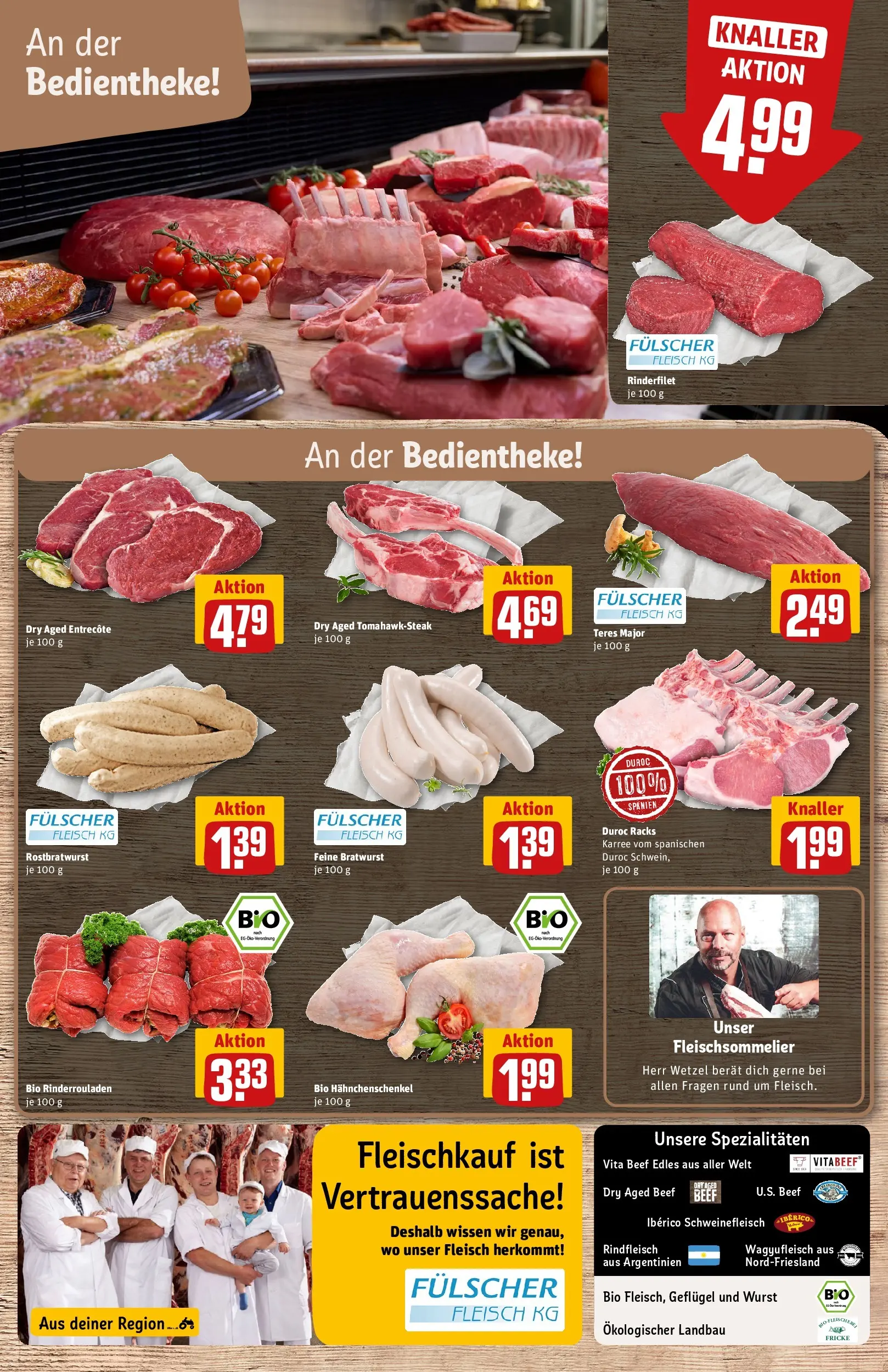 REWE Prospekt ab 10.05.2026 zum Blättern » Angebote | Seite: 12 | Produkte: Mühle, Putenschnitzel, Salami