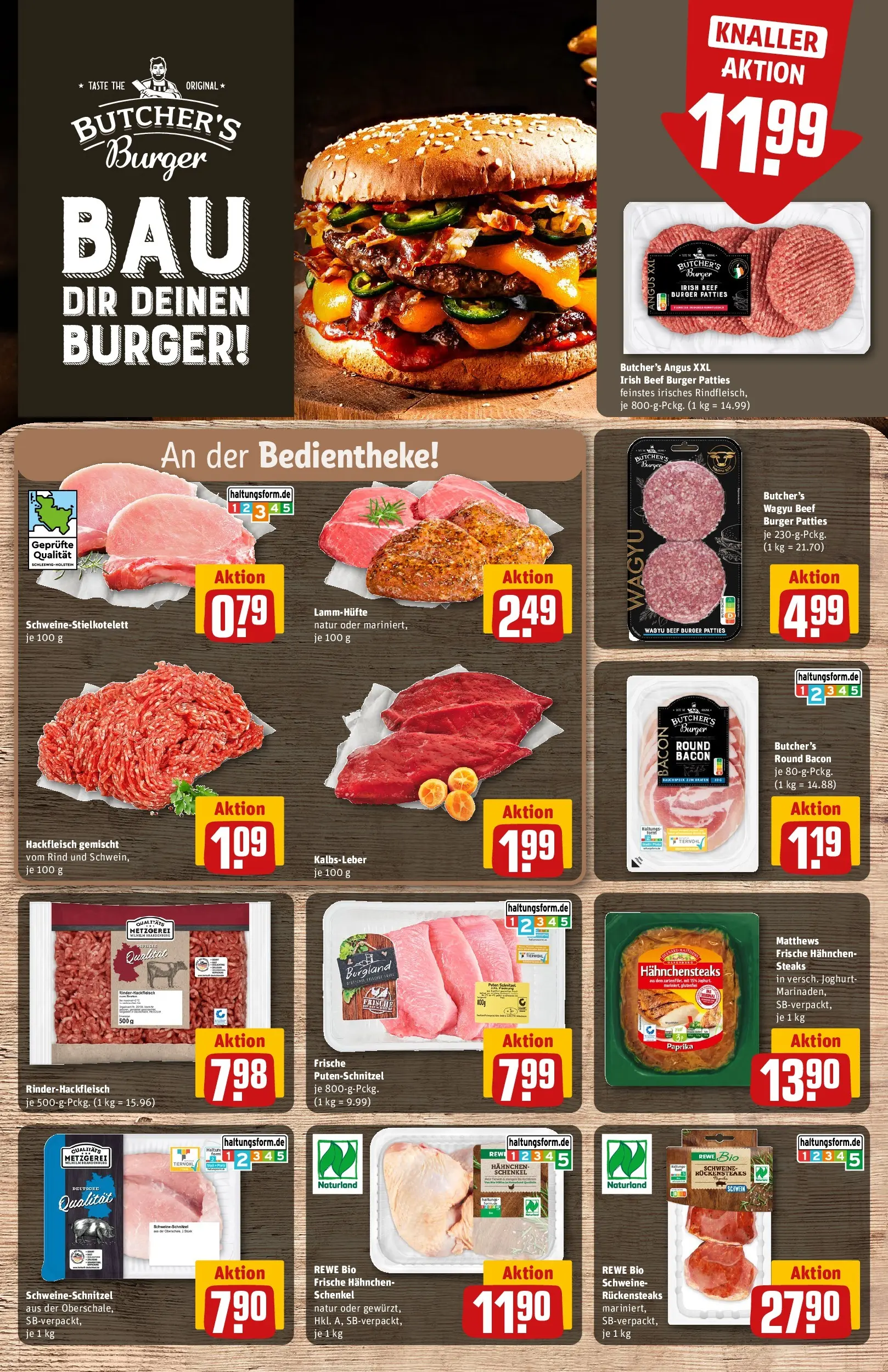 REWE Prospekt ab 10.05.2026 zum Blättern » Angebote | Seite: 13 | Produkte: Käse, Baguette, Wasser, Brot