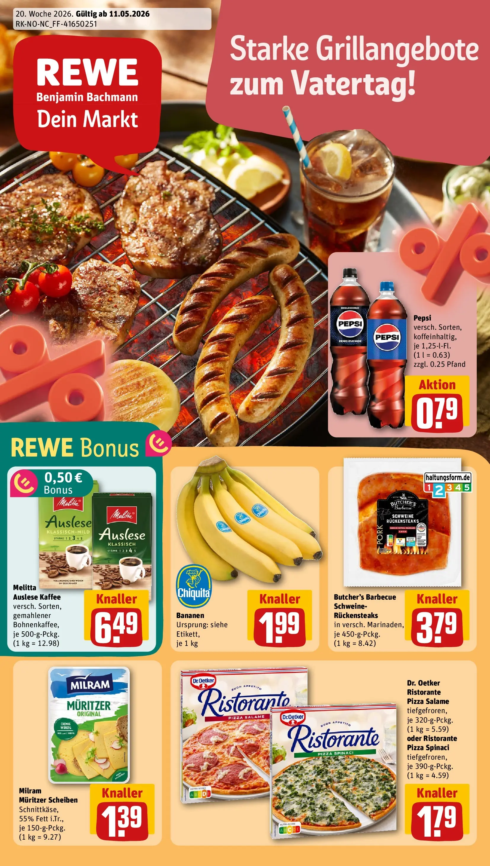 REWE Prospekt ab 10.05.2026 zum Blättern » Angebote | Seite: 1