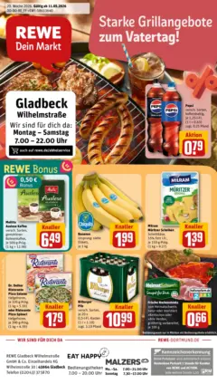 Rewe Prospekt Gladbeck	 ab 10.05.2026 gültig