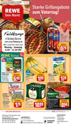Rewe Prospekt Duisburg / Duissern	 ab 10.05.2026 gültig