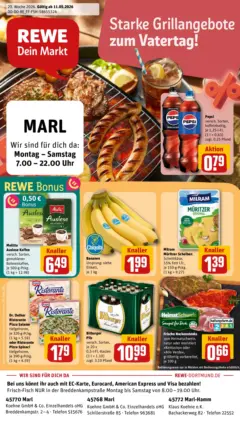 Rewe Prospekt Marl	 ab 10.05.2026 gültig