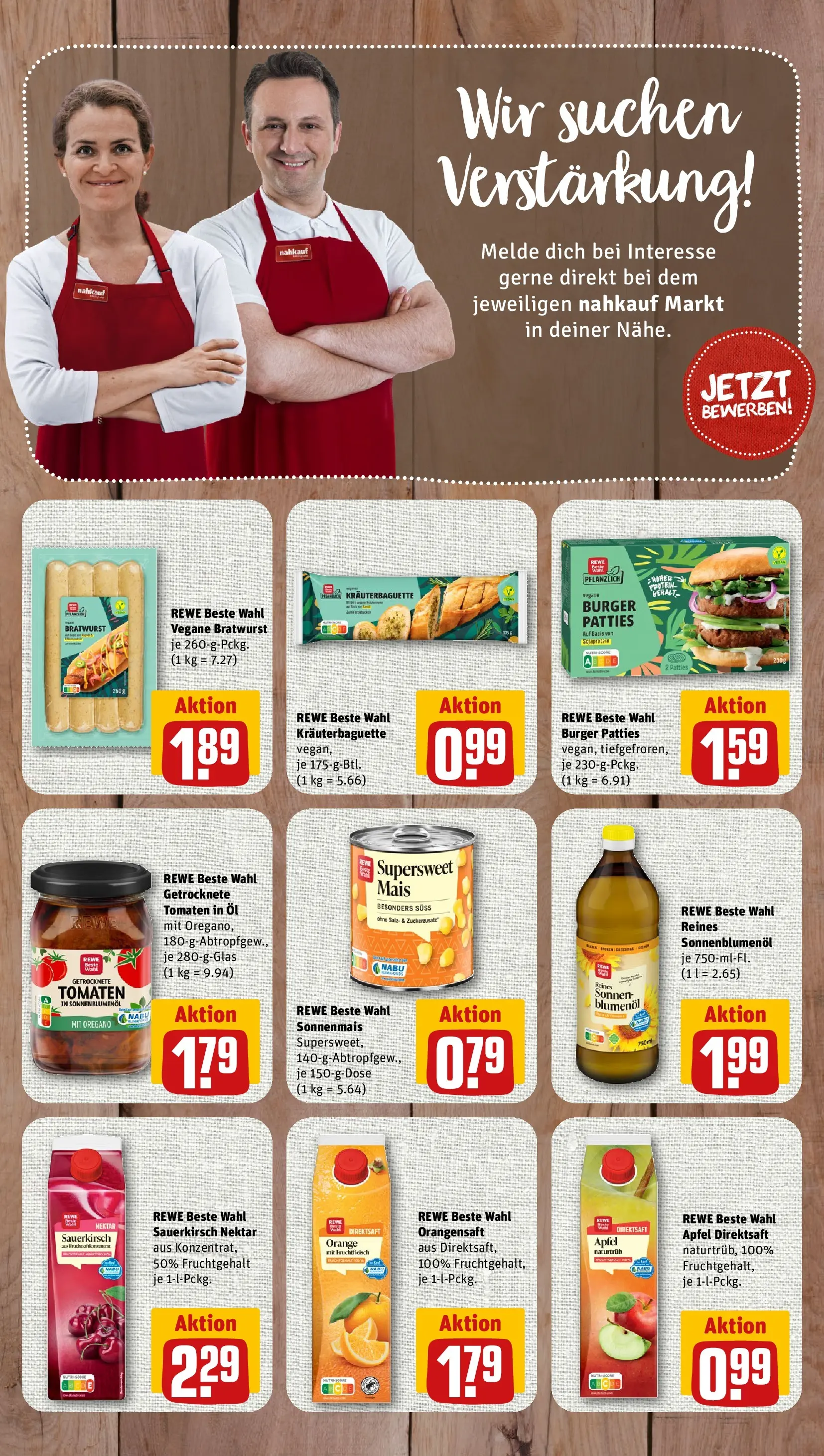 REWE Prospekt ab 10.05.2026 zum Blättern » Angebote | Seite: 7 | Produkte: Öl, Sonnenblumenol, Bratwurst, Apple