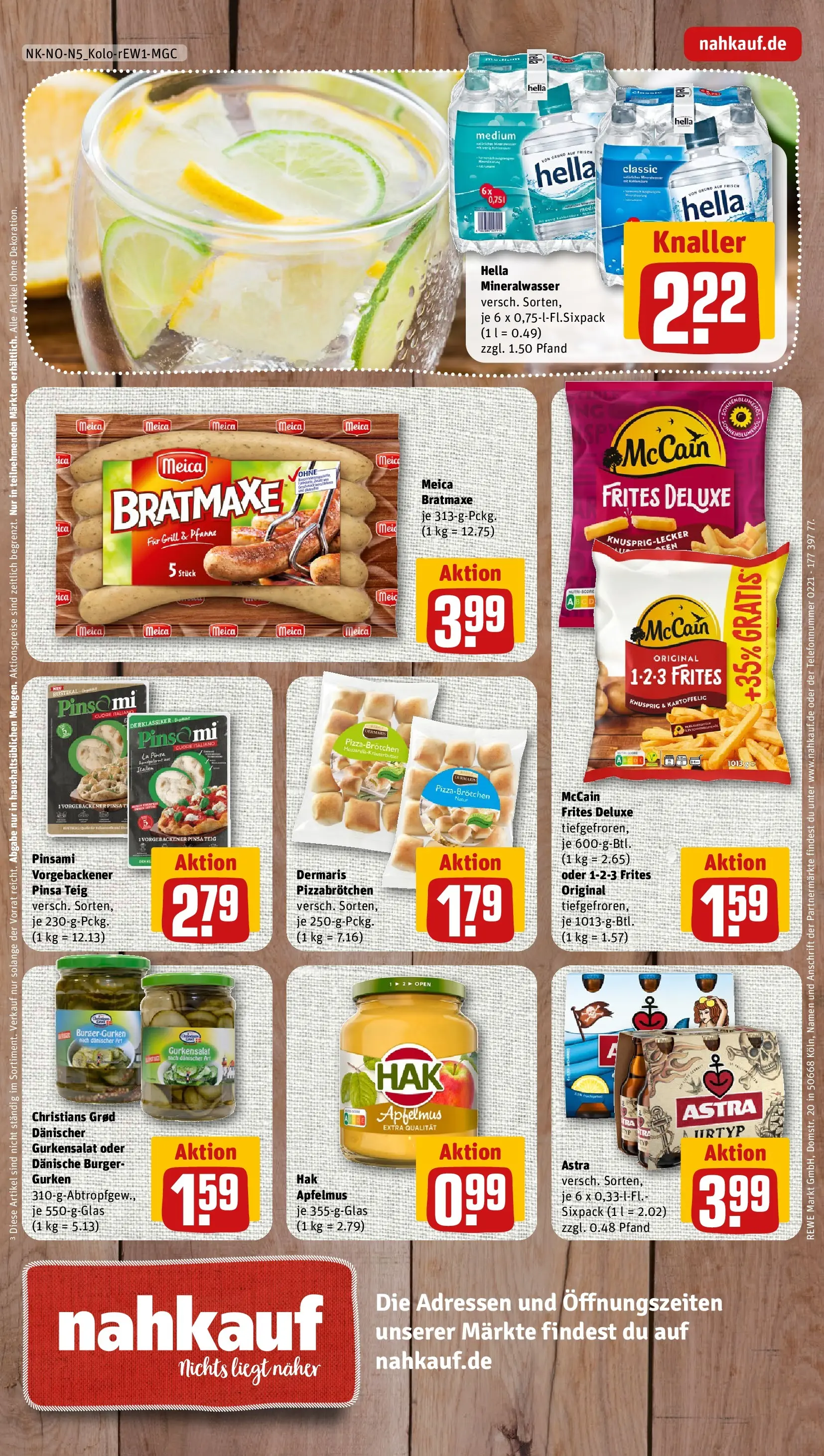 REWE Prospekt ab 10.05.2026 zum Blättern » Angebote | Seite: 12 | Produkte: Grill, Astra, Hella, Pizza