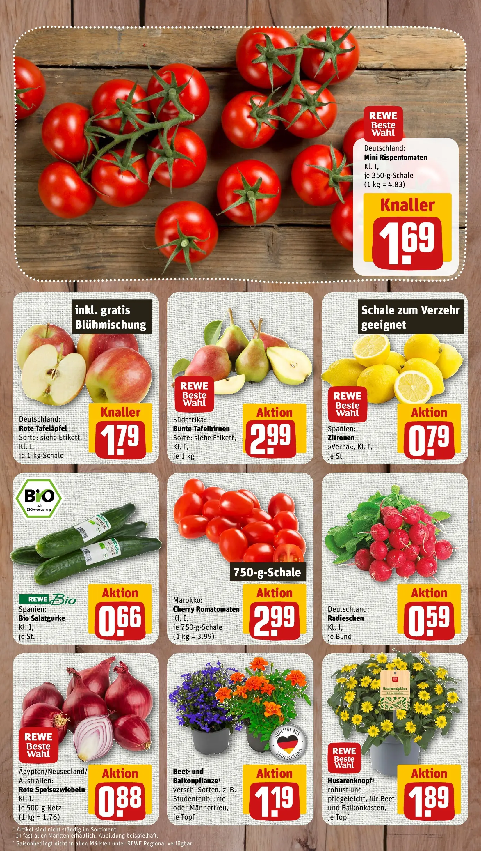 REWE Prospekt ab 10.05.2026 zum Blättern » Angebote | Seite: 3 | Produkte: Zitronen