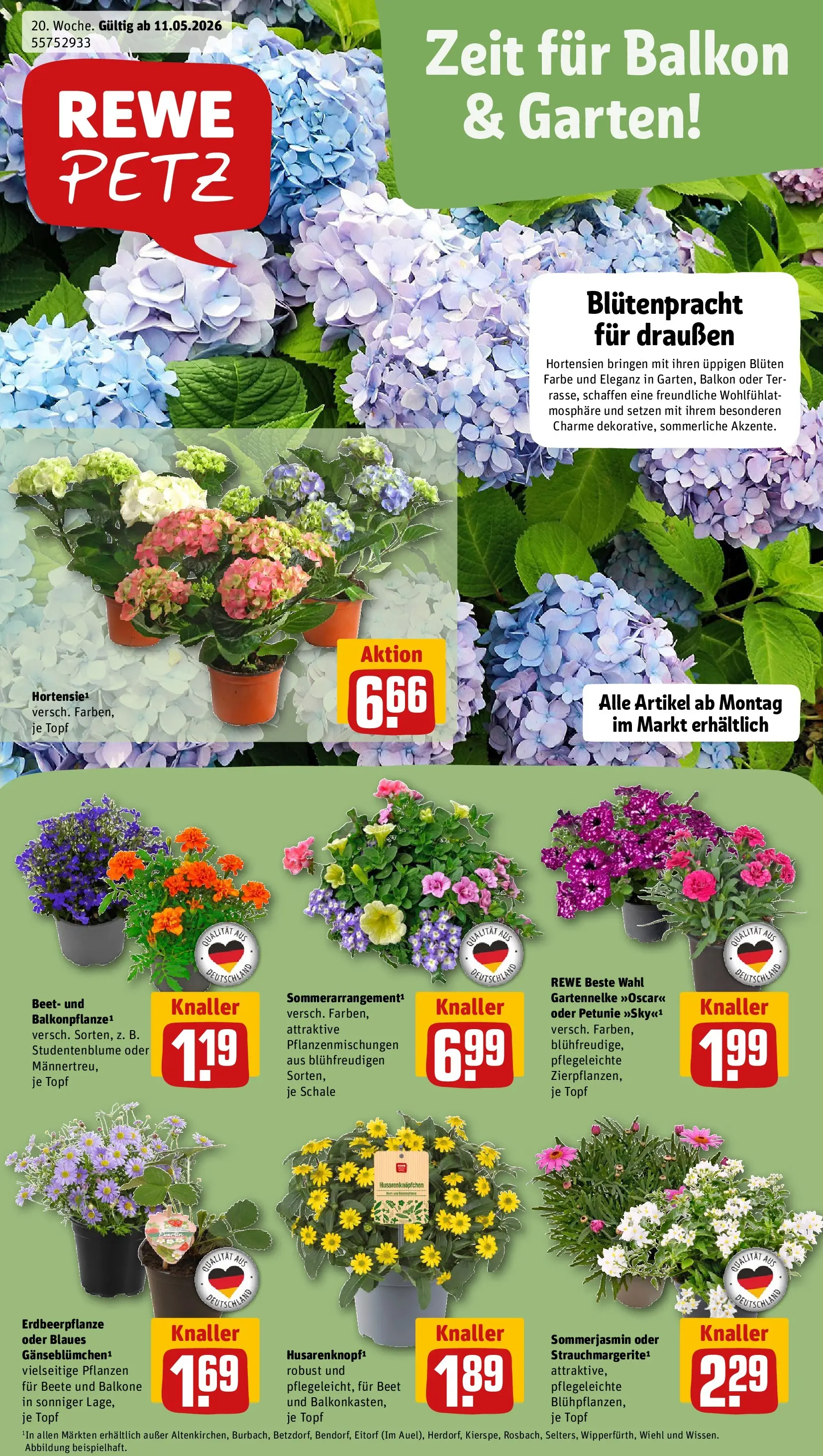 REWE Prospekt ab 10.05.2026 zum Blättern » Angebote | Seite: 1